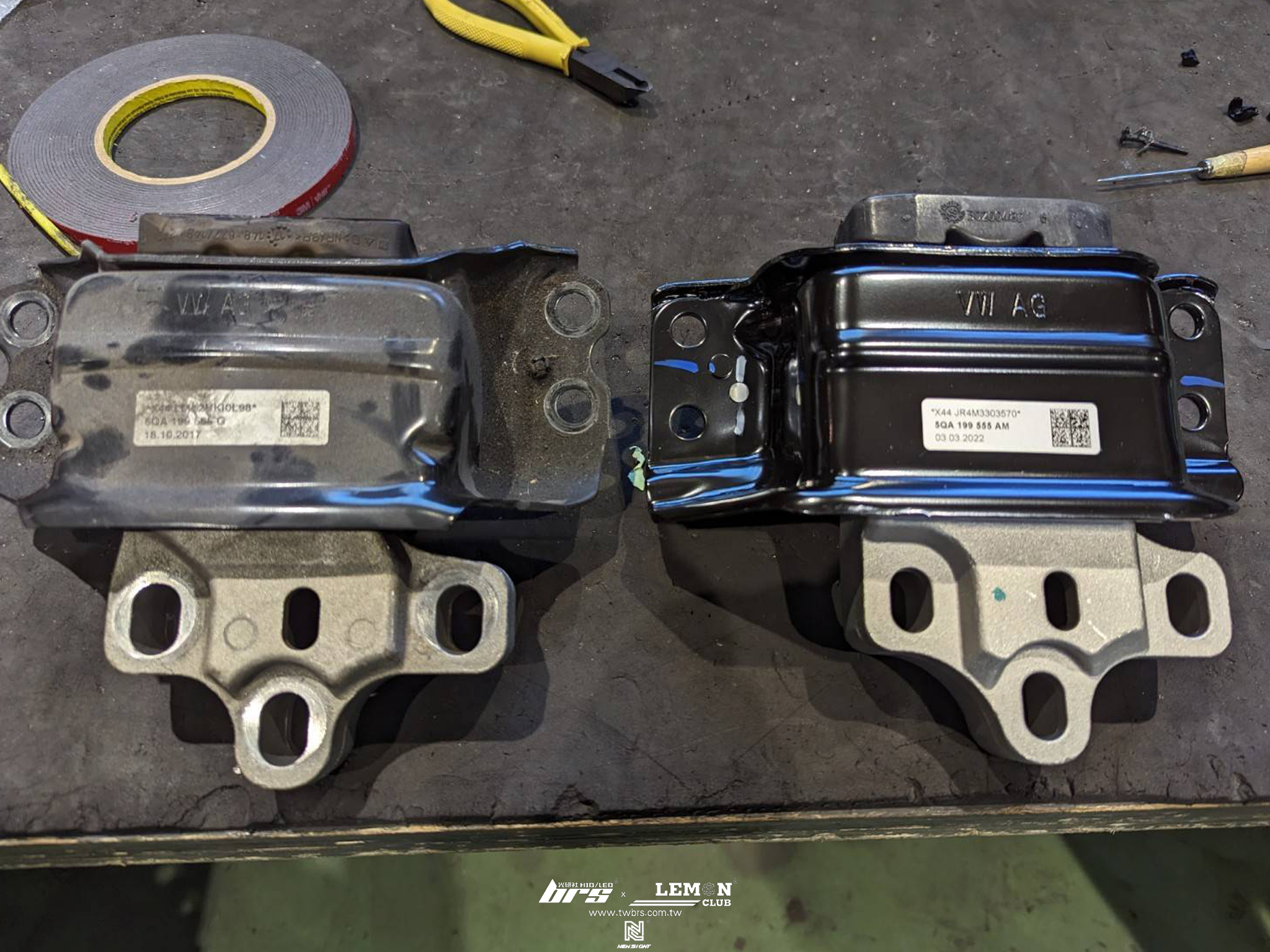 Skoda Kodiaq 保養 引擎腳+變速箱腳