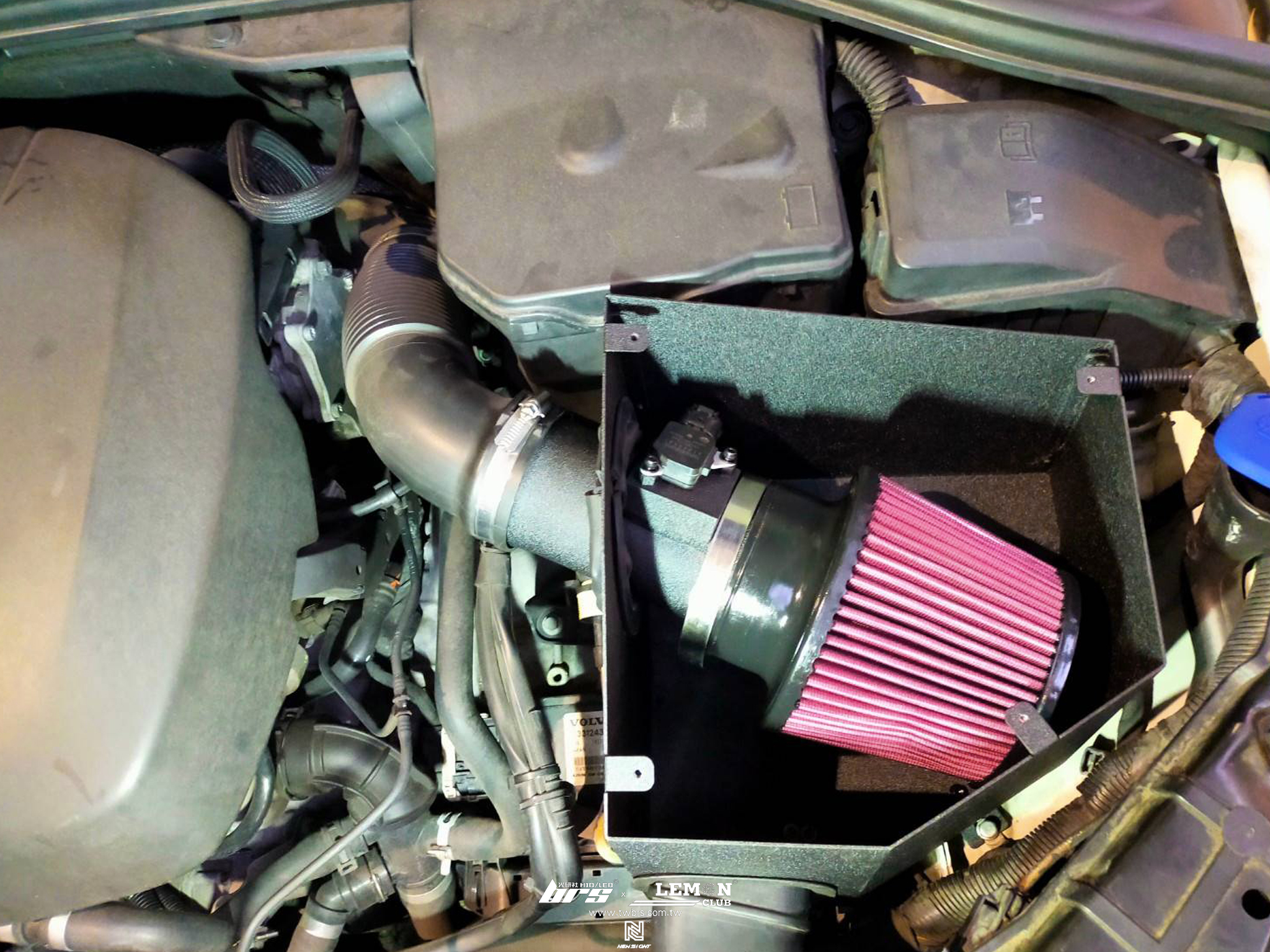 Volvo V60 安裝 MST進氣系統