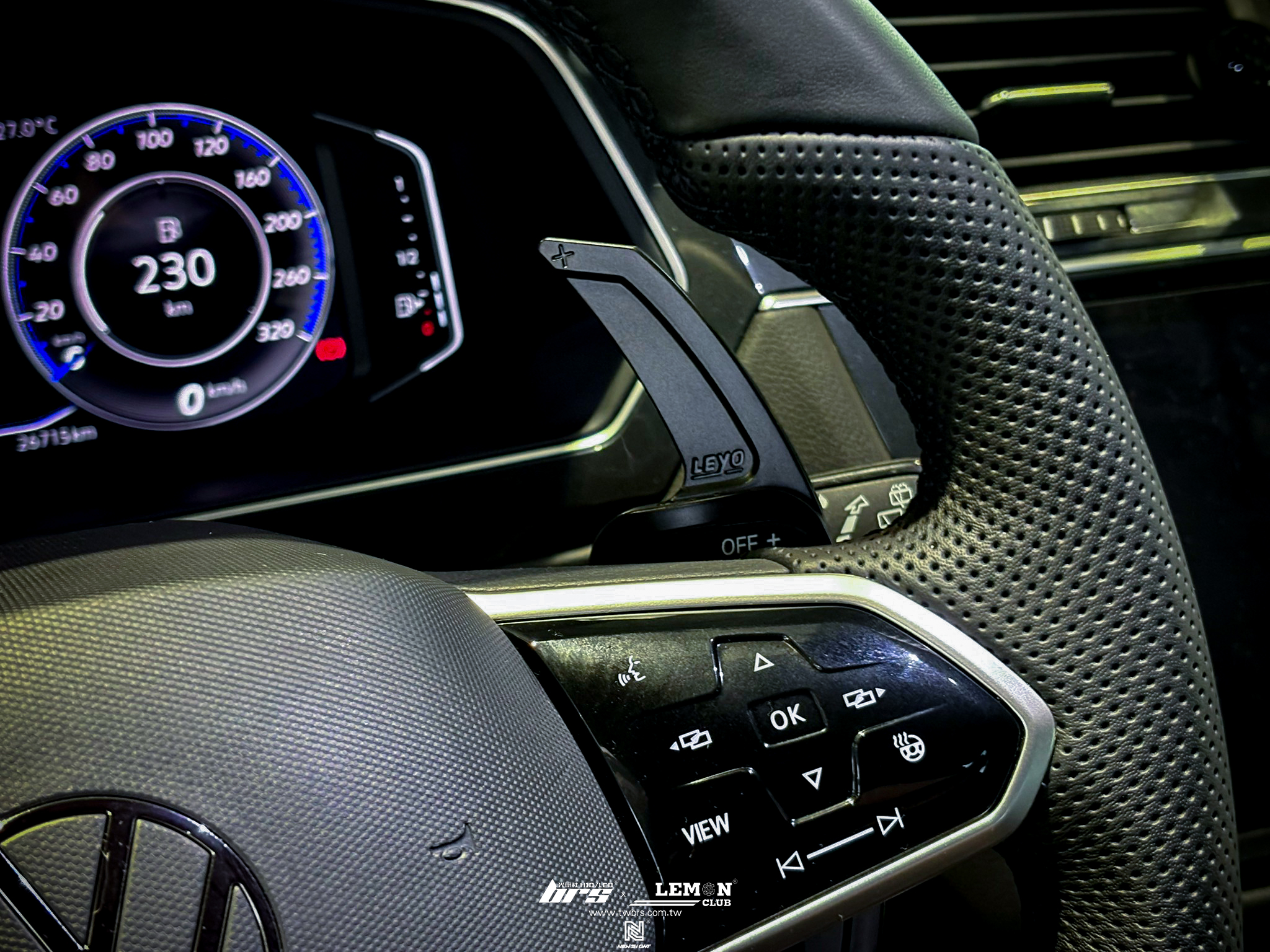 Volkswagen New Tiguan 安裝 Leyo換檔撥片