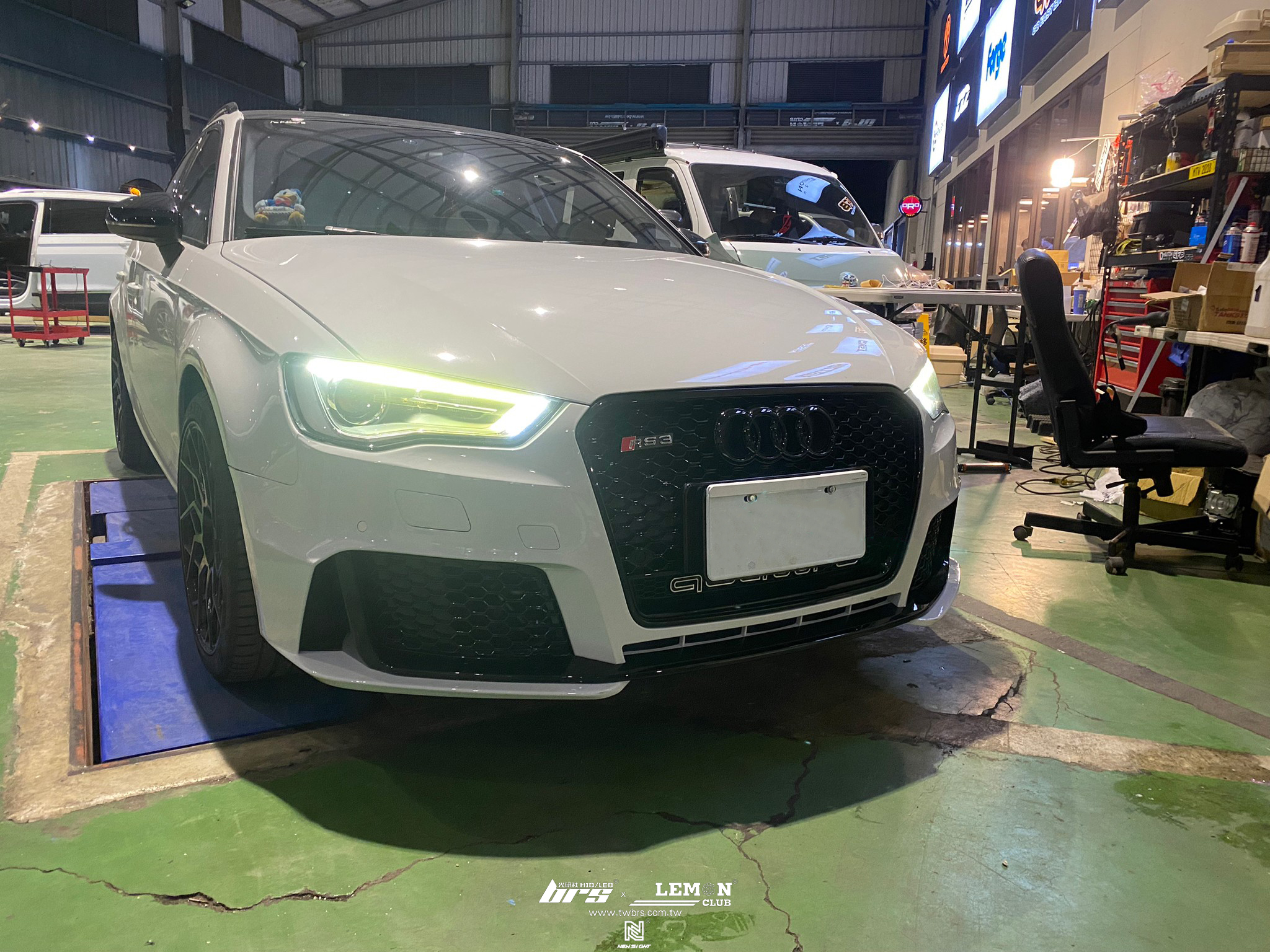 Audi A3 安裝 RS3前保桿