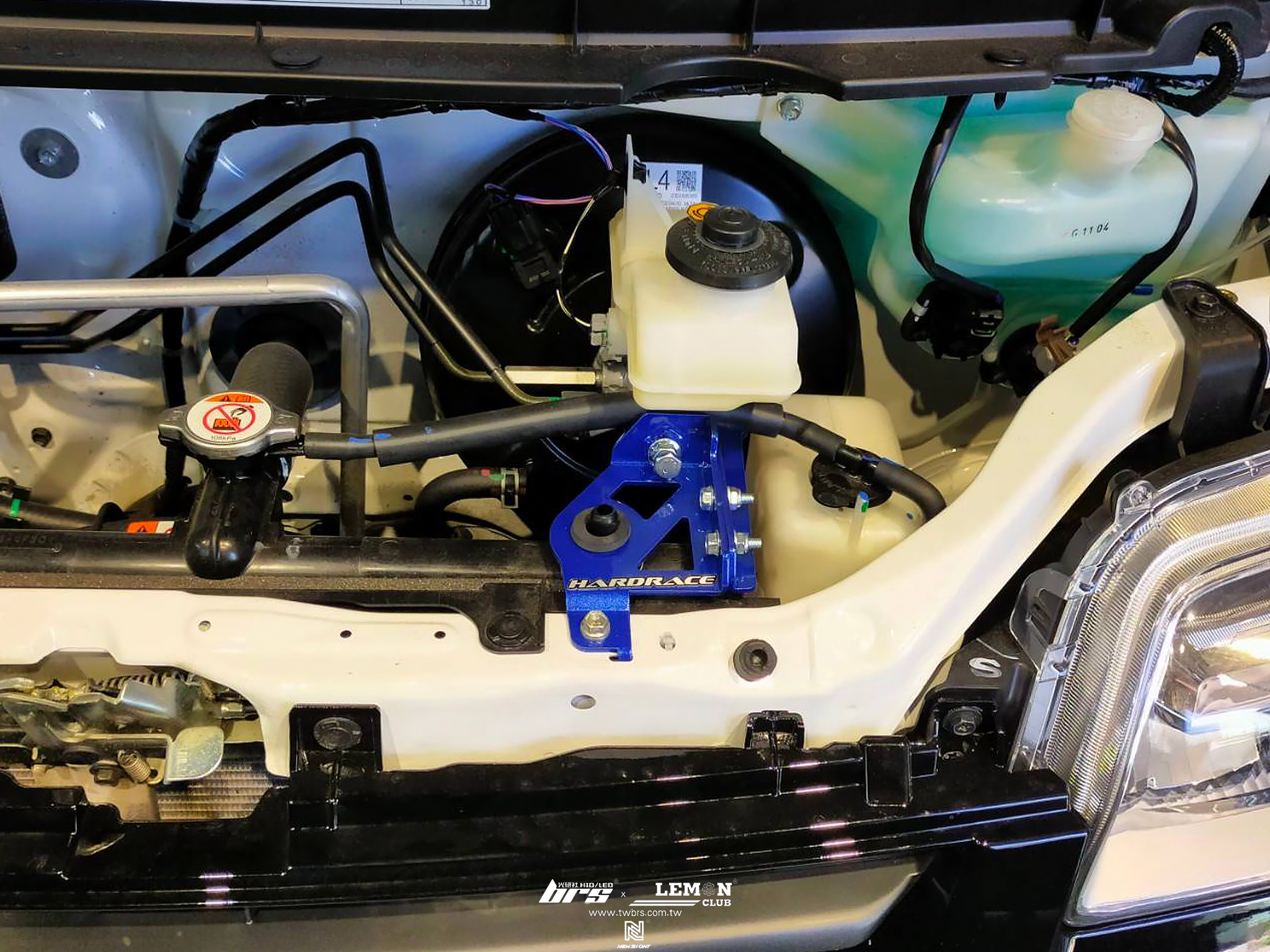 Toyota Town Ace 安裝 HARDRACE 煞車總泵頂桿+K&N高流量空氣濾芯