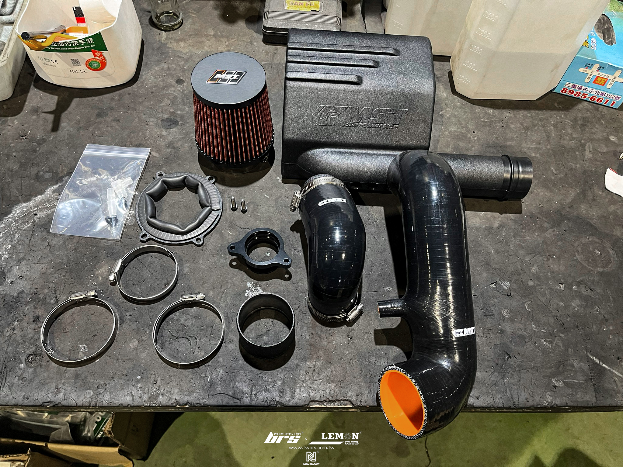 Volkswagen Golf 7 安裝 MST進氣系統+MST渦輪增流管