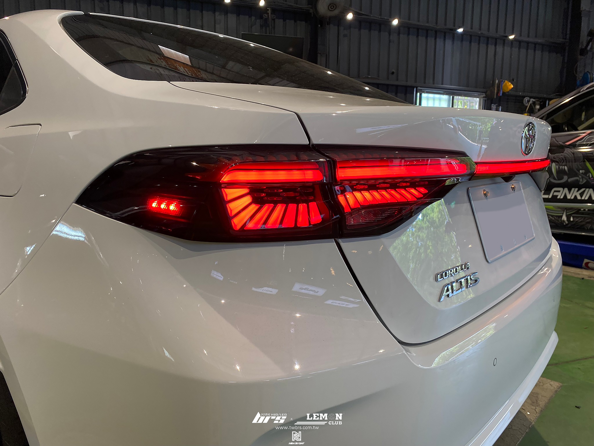 Toyota Altis 安裝 12代 LED尾燈