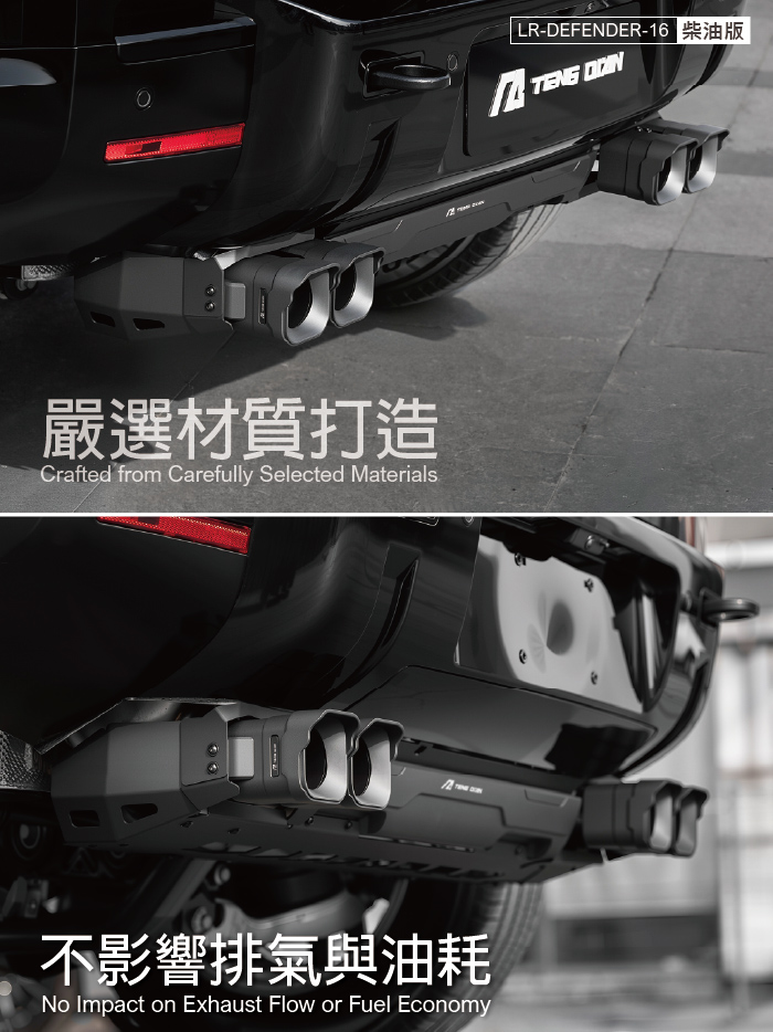 LR-DEFENDER-16 Defender 90 110 130 騰謙方舟尾喉套件3