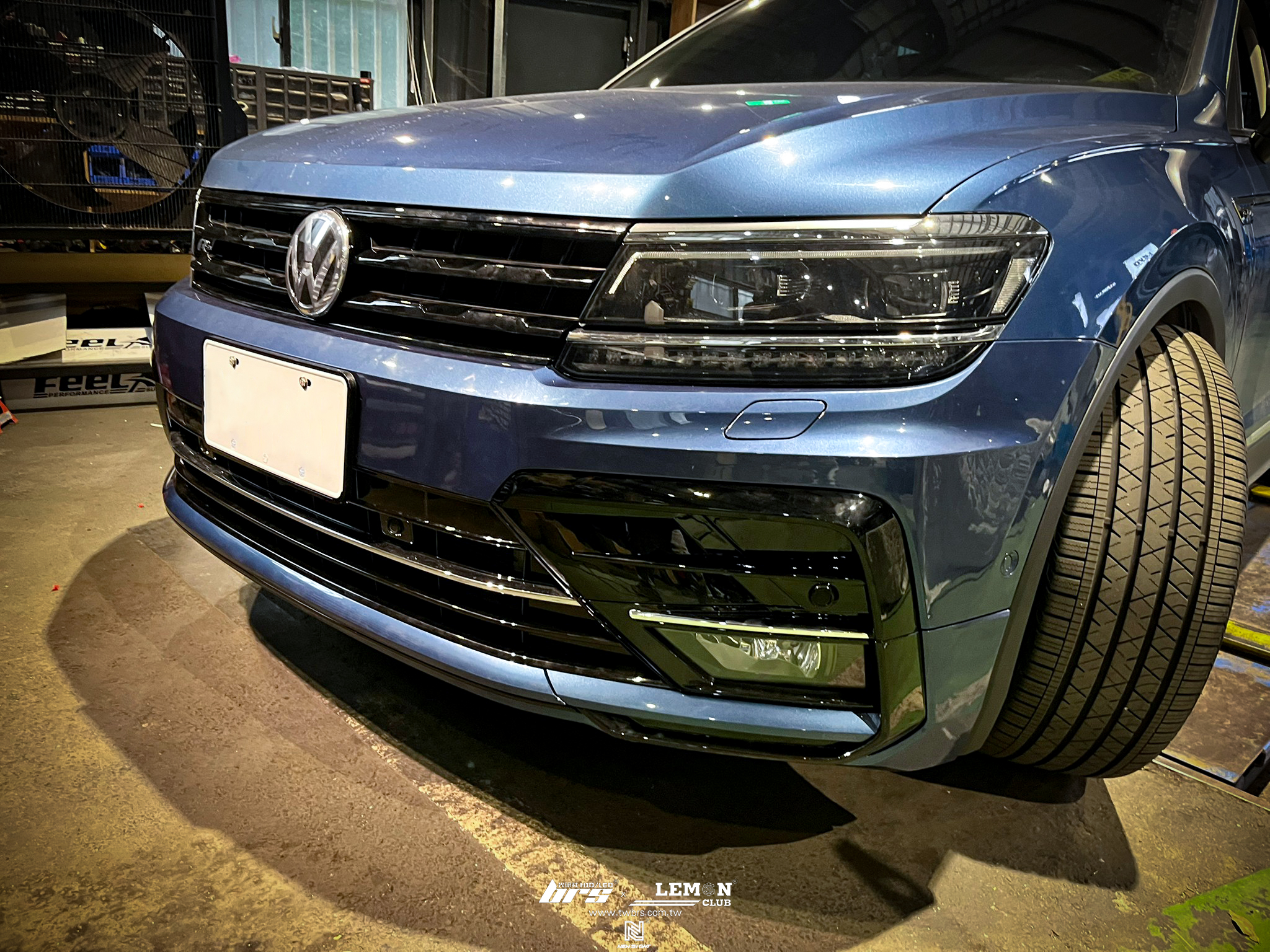 Volkswagen New Tiguan 安裝 R-Line前保桿