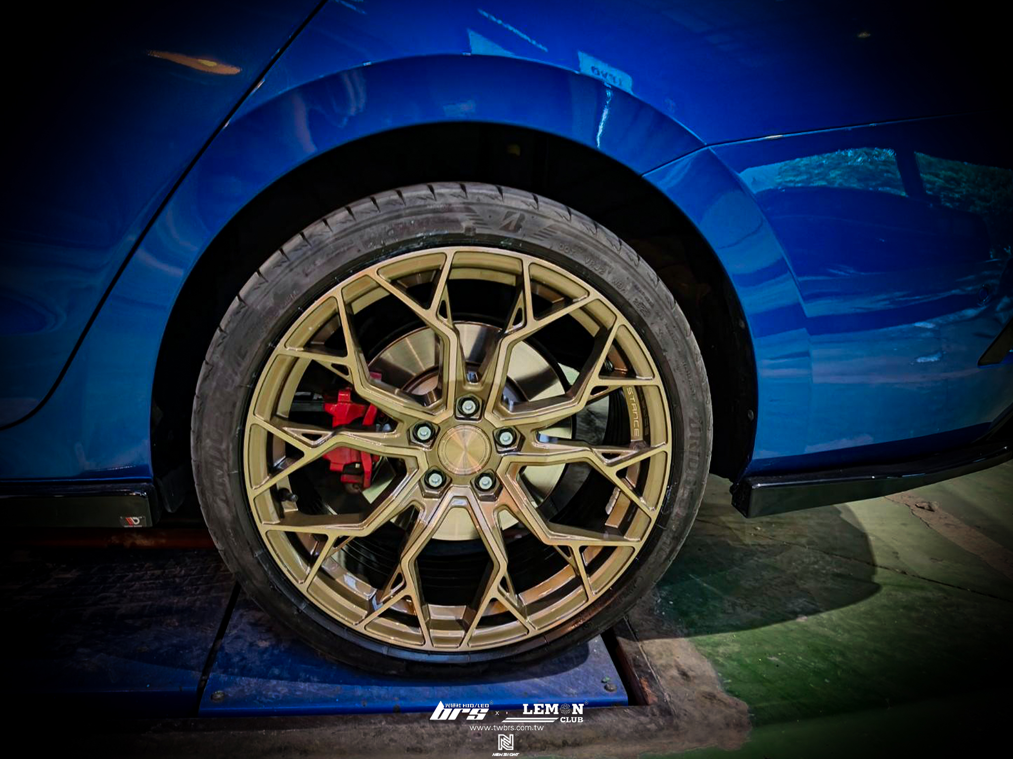 Skoda Octavia 安裝 STANCE SF10-3 19吋鋁圈