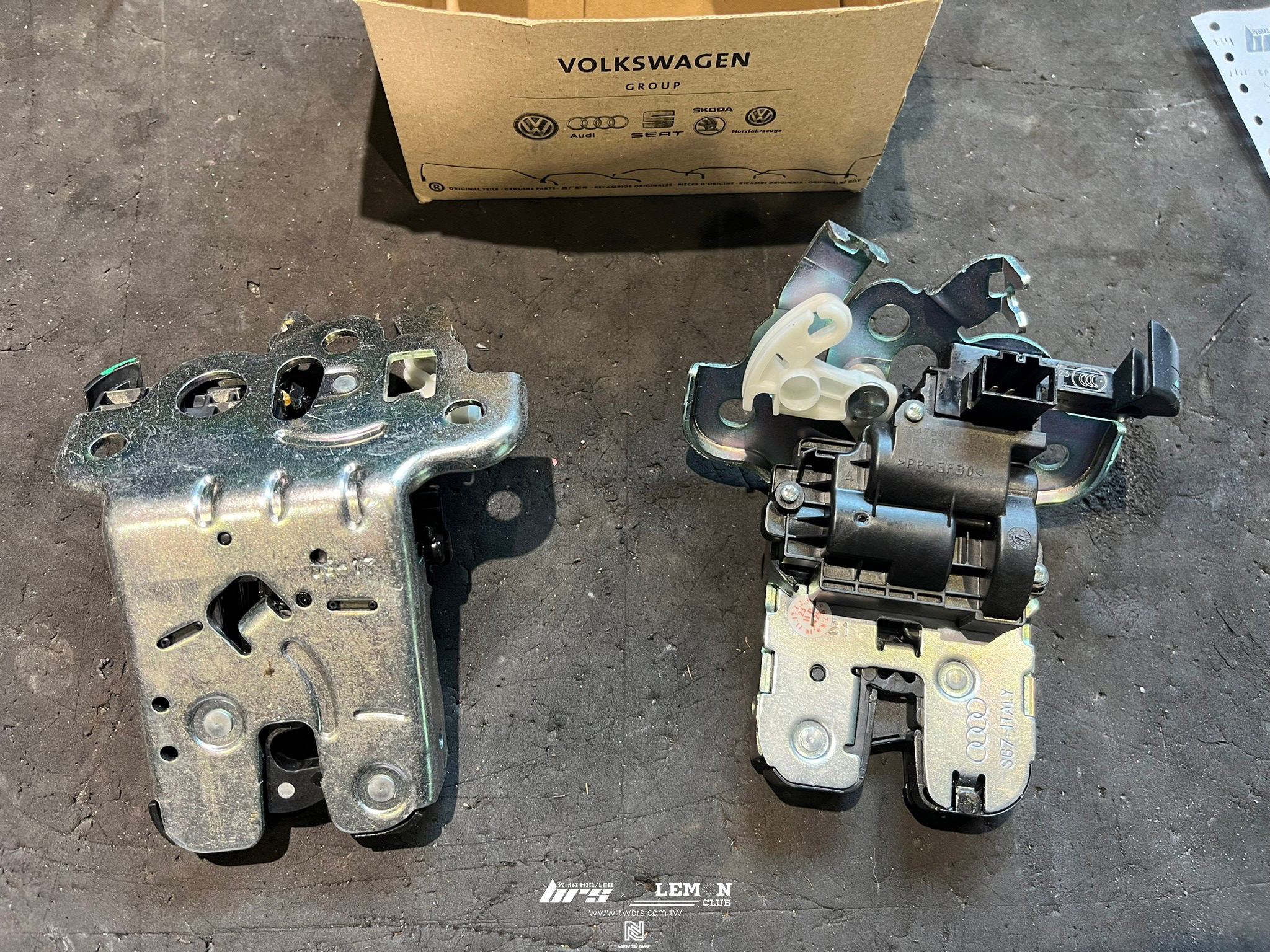 Skoda Octavia 安裝 尾門六角鎖更換