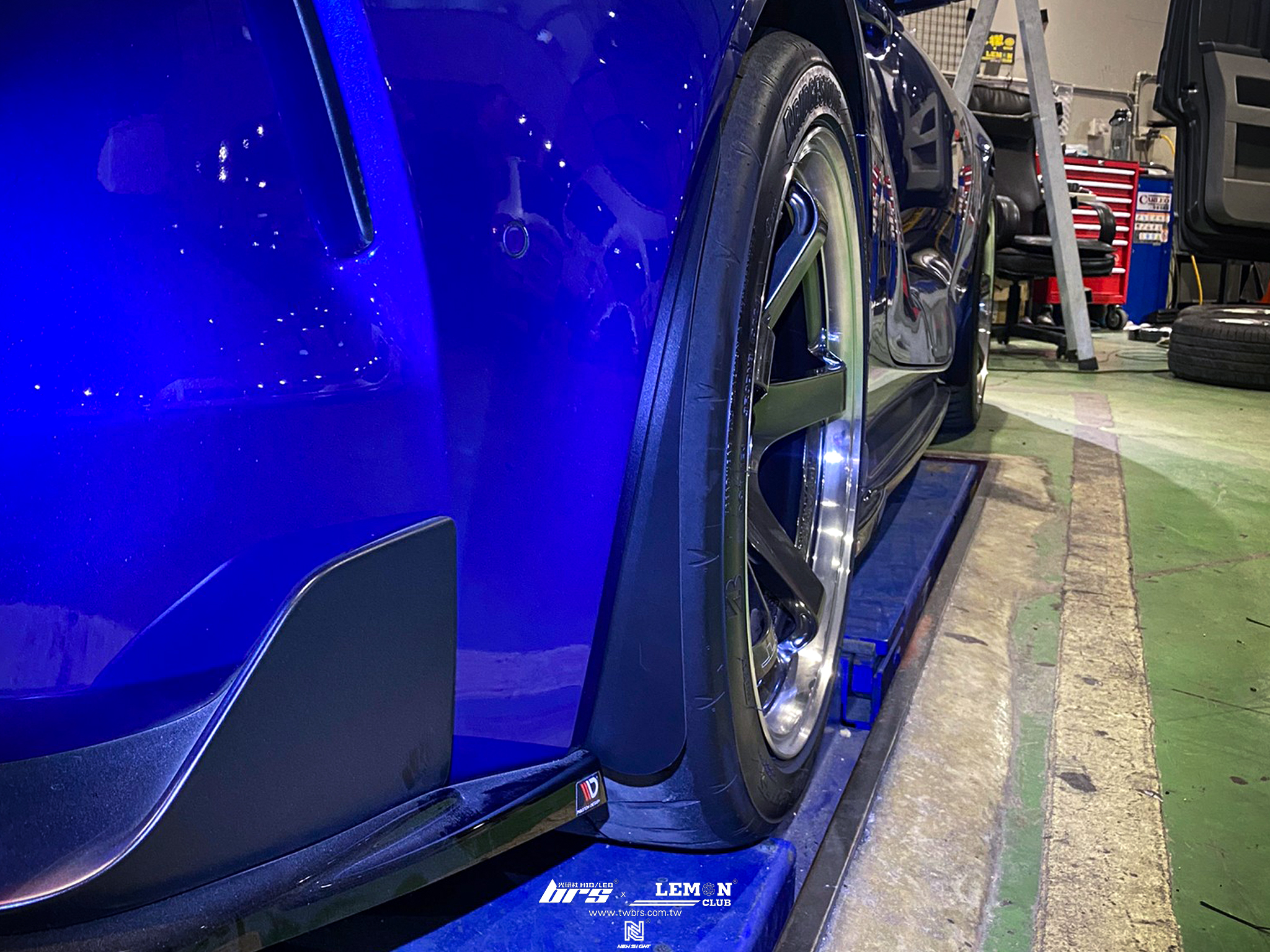 Toyota Supra A90 安裝 ARMASPEED ABS擋泥板