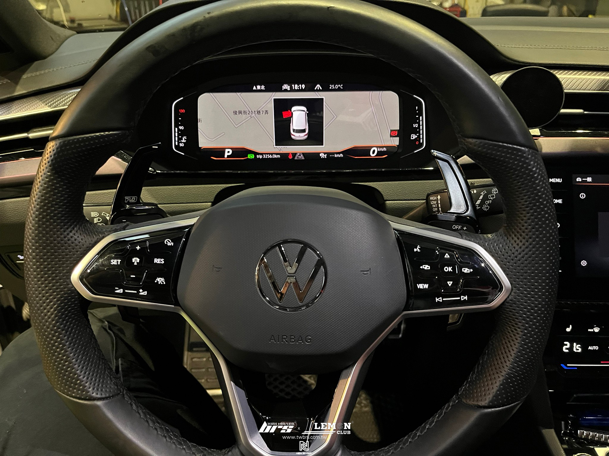 Volkswagen Arteon 安裝 Leyo換檔撥片