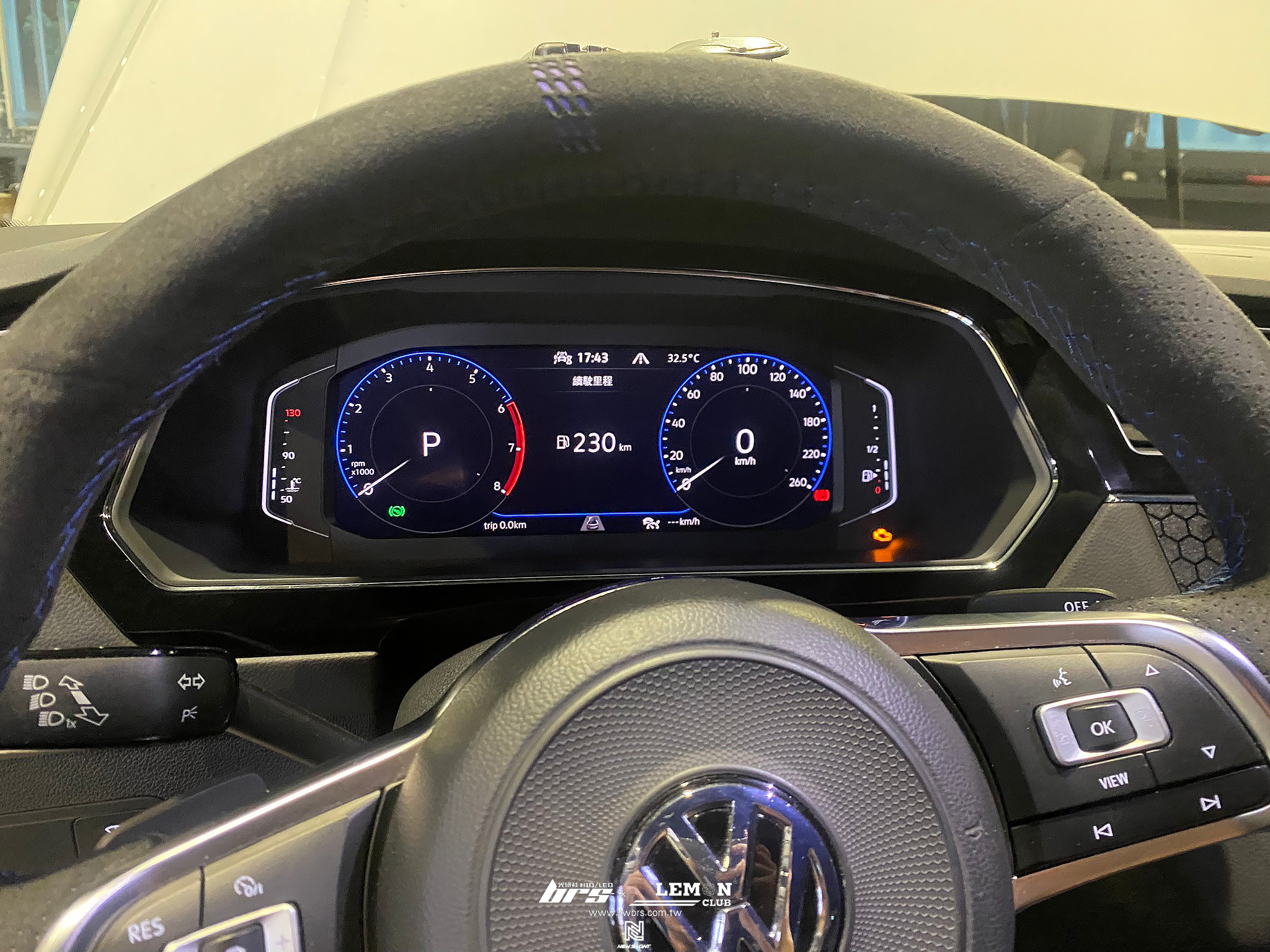 Volkswagen New Tiguan 安裝 數位儀表板