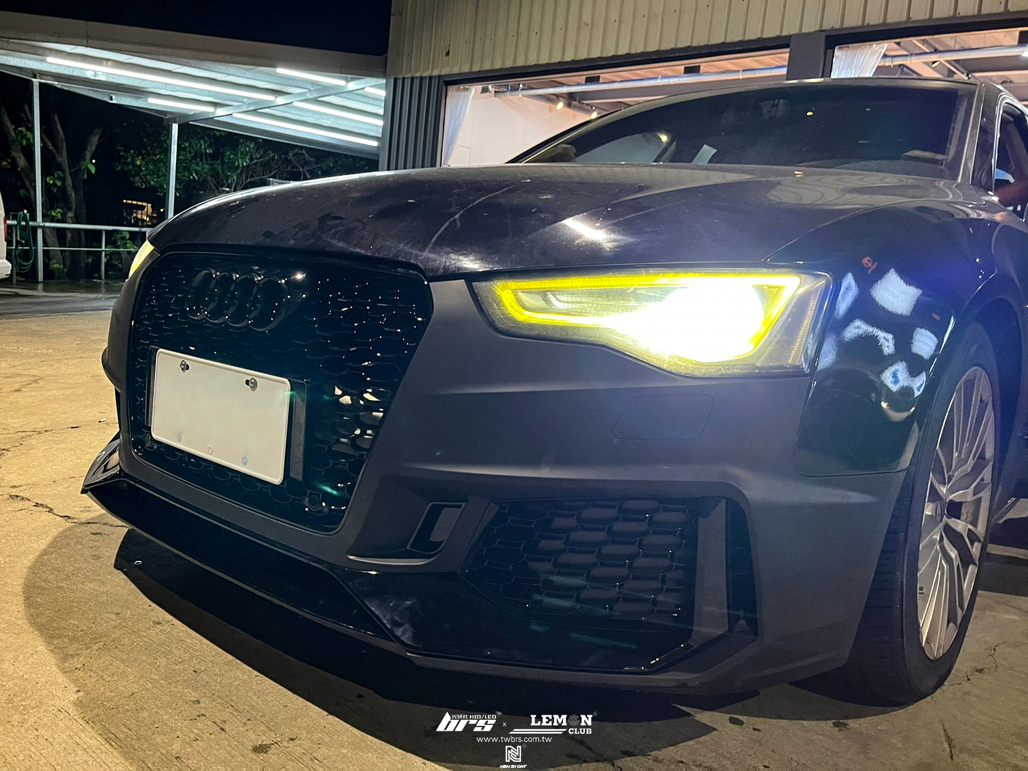 Audi A5 安裝 RS前保桿