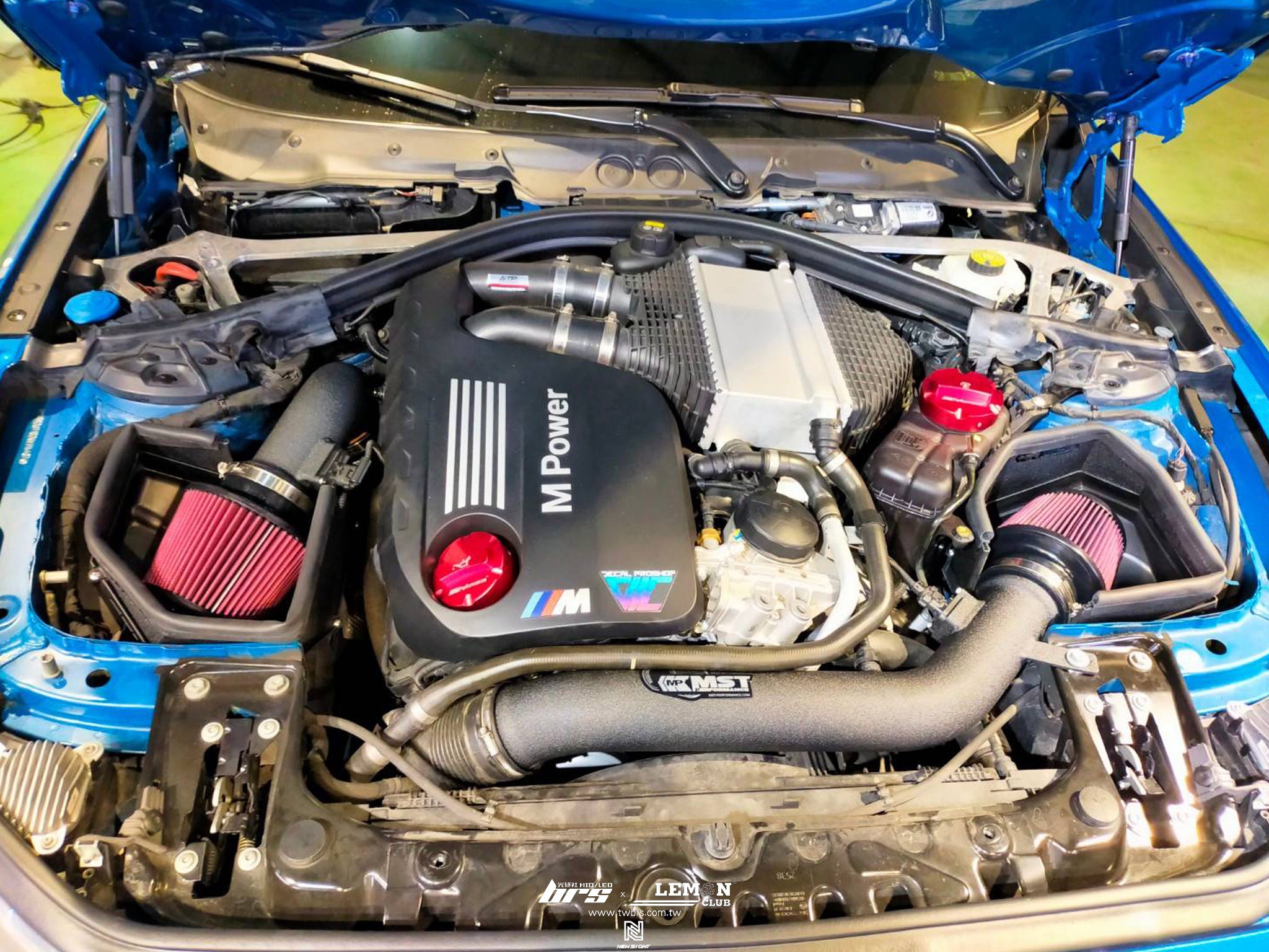 BMW M2 安裝 MST進氣系統