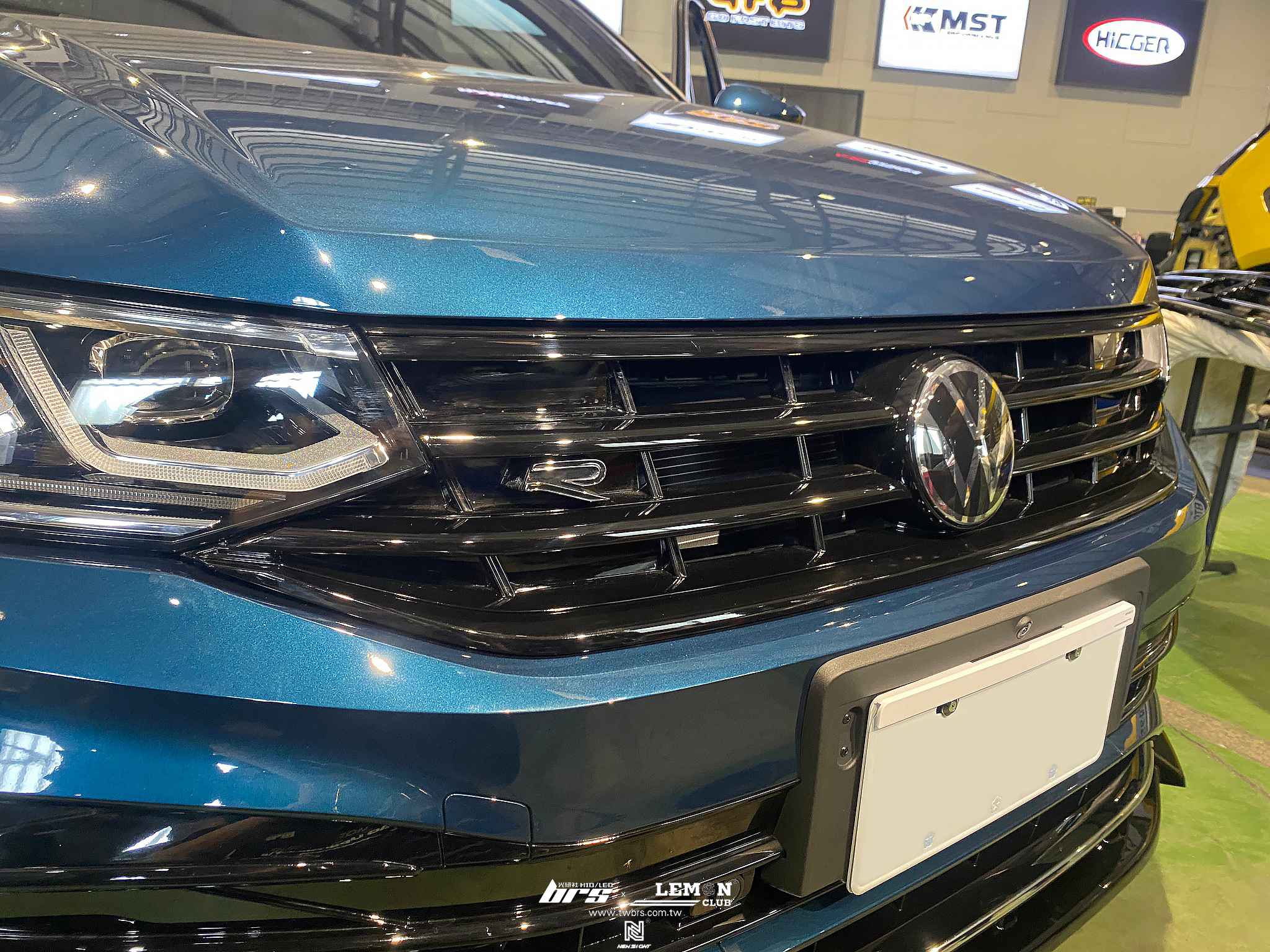Volkswagen New Tiguan 安裝 21年式亮黑水箱罩