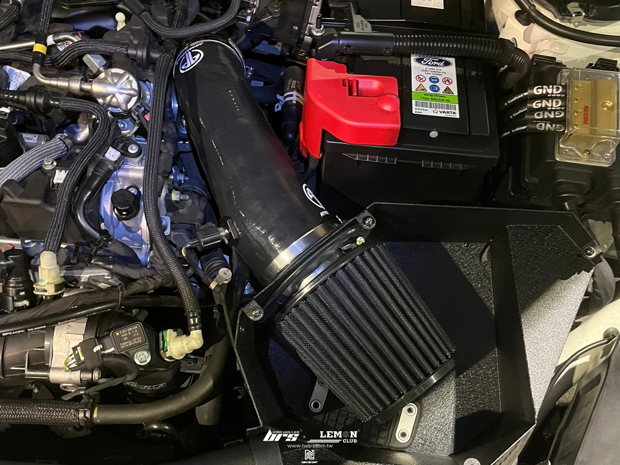 Ford Focus 安裝 ARMASPEED 鋁合金進氣系統