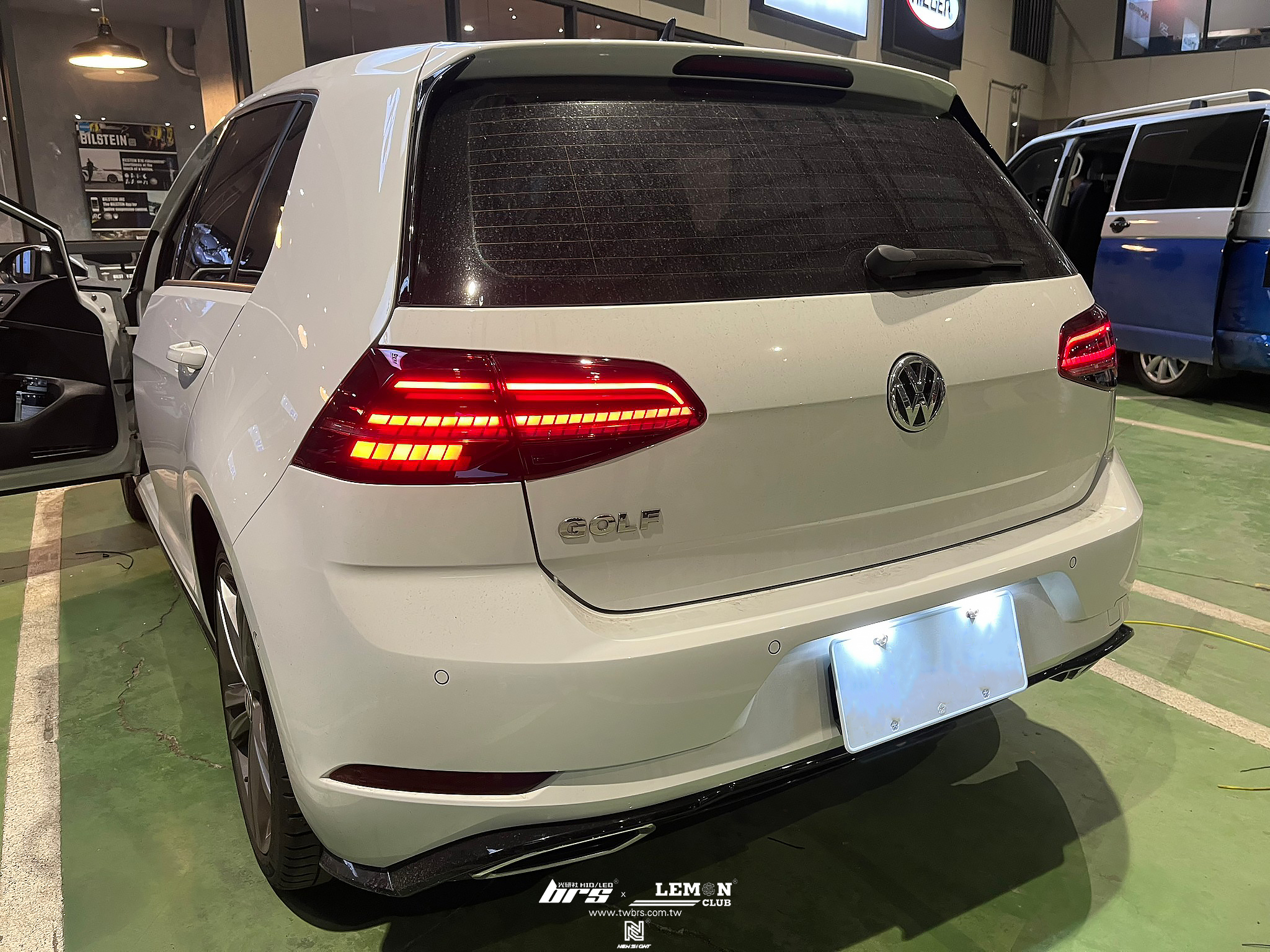 Volkswagen Golf 7 安裝 原廠流水LED尾燈