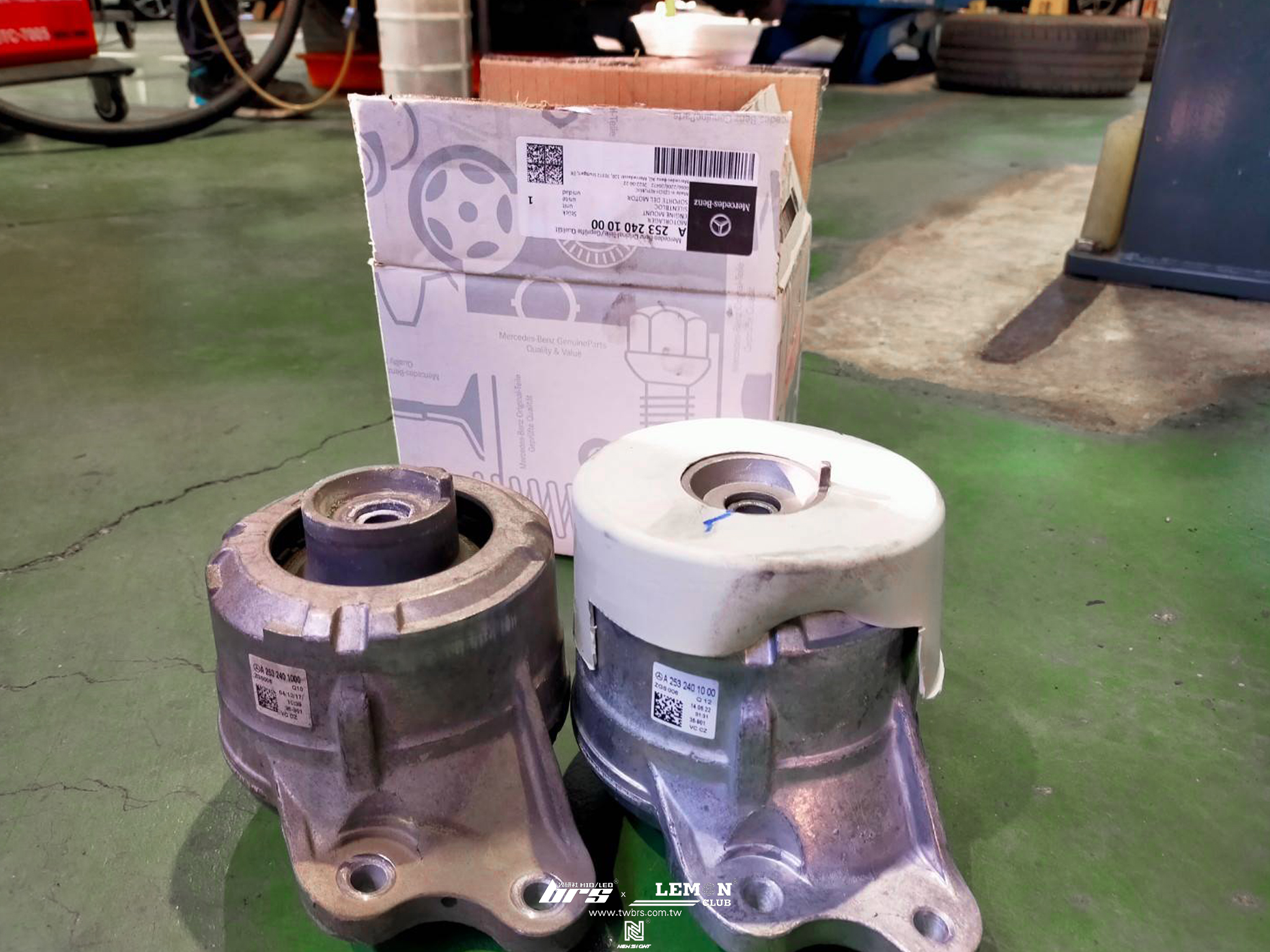 Benz W253 GLC250 保養 引擎腳+變速箱腳+冷氣濾芯