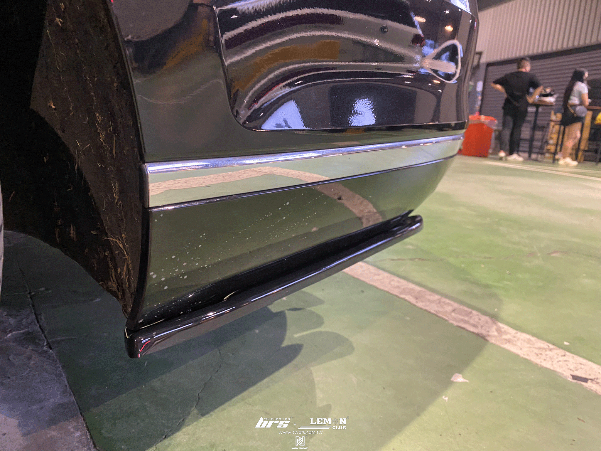 Volkswagen Passat B8 安裝 類MAX後下包角