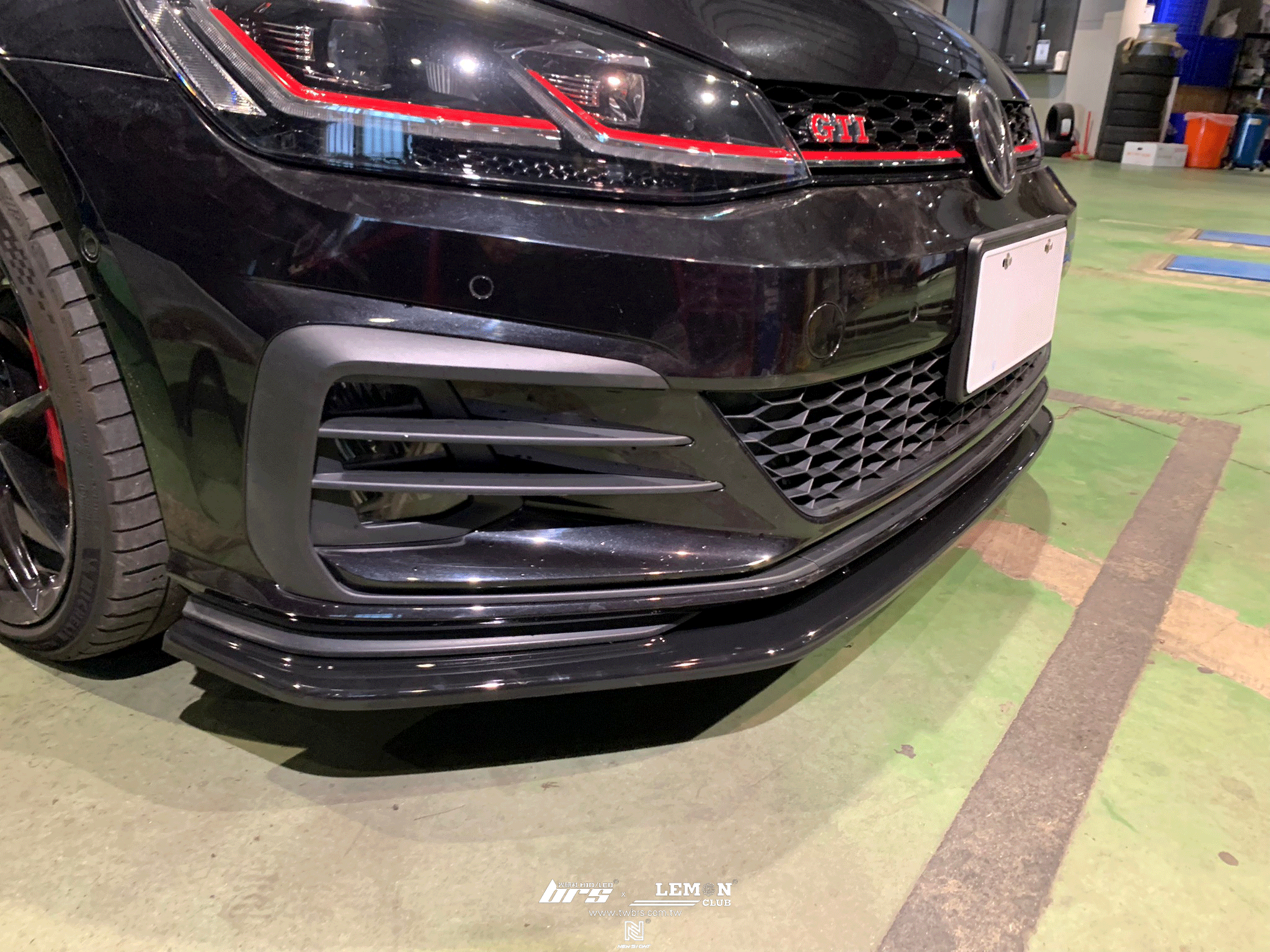 Volkswagen Golf 7.5 安裝 類MAX前下巴