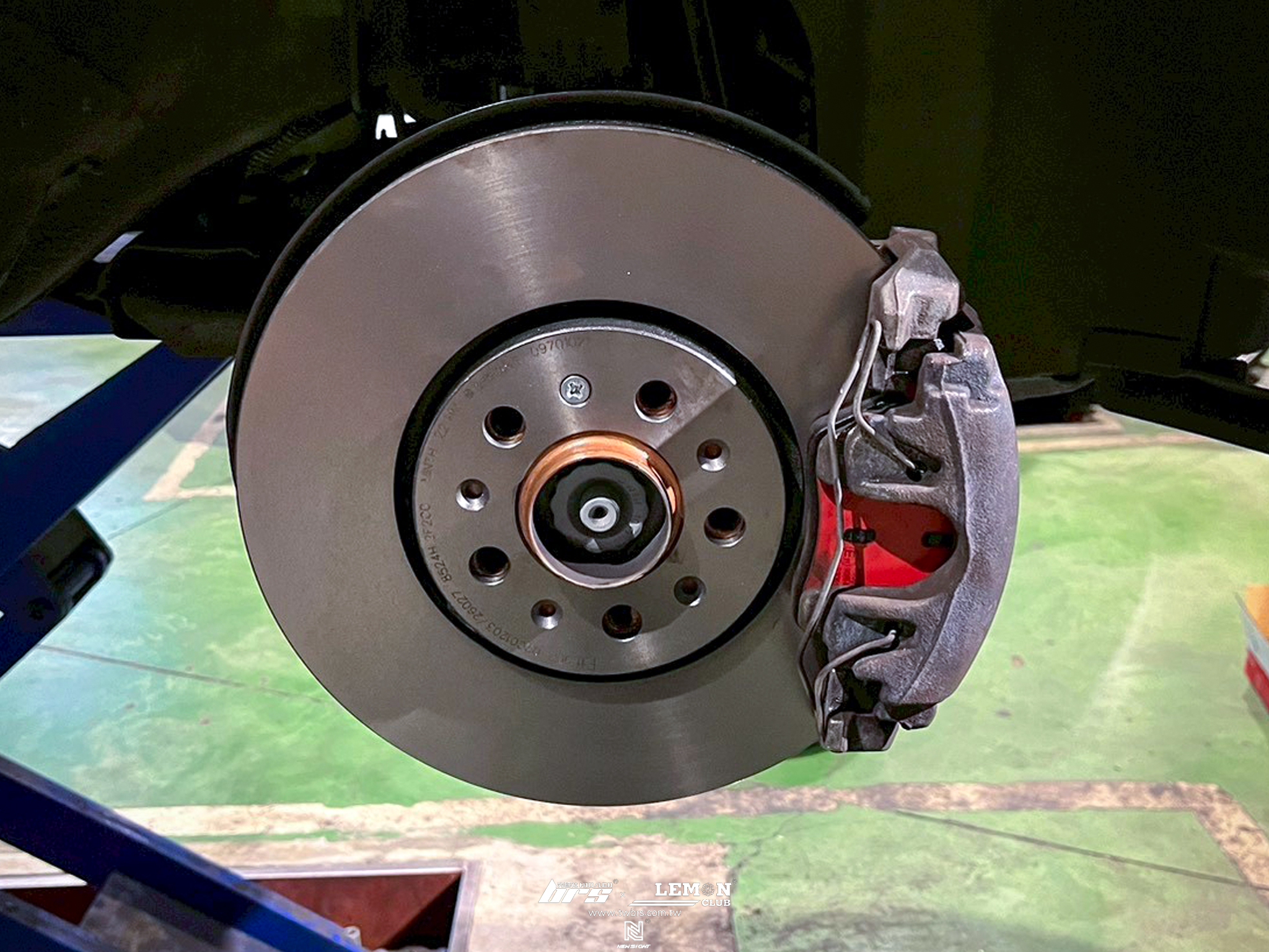 Skoda Fabia 安裝 BREMBO前平盤+BREMBO後平盤+BREMBO前來令片+BREMBO後來令片