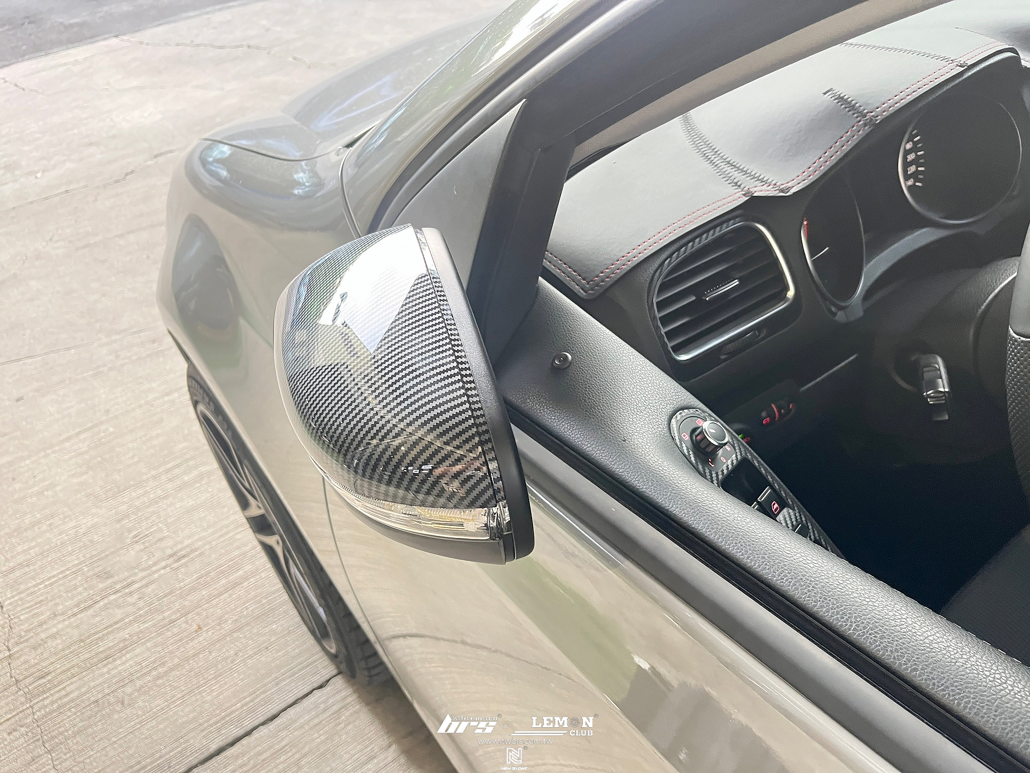 Volkswagen Golf 6 安裝 原廠電折後視鏡