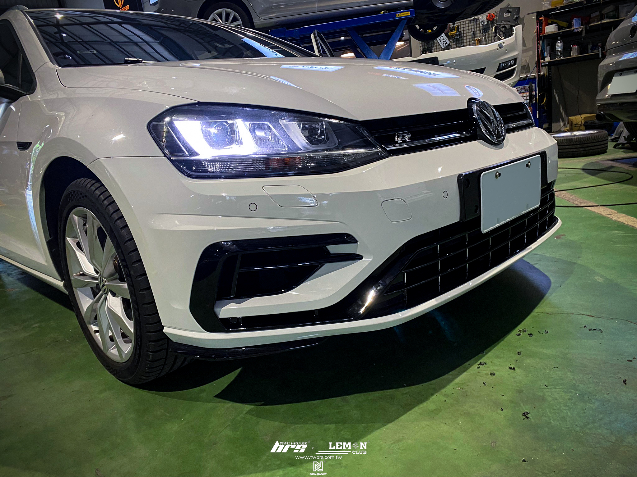 Volkswagen Golf 7 安裝 7改7.5前保桿