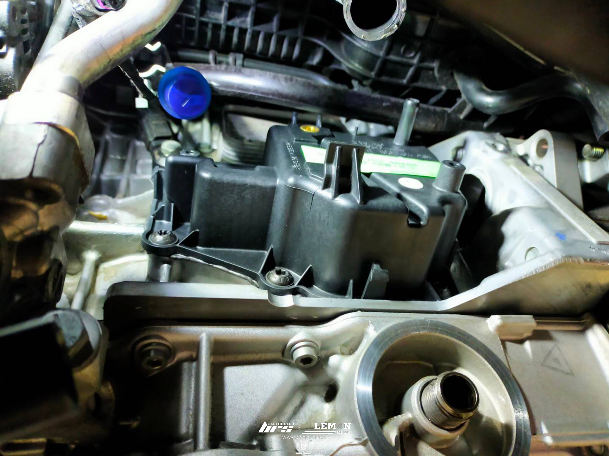 Skoda Octavia 安裝 原廠油氣分離器+KC前下兩點式結構桿