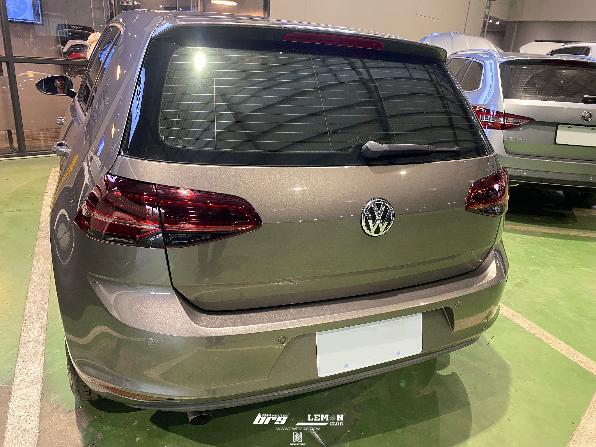 Volkswagen Golf 7 安裝 7.5代流水LED尾燈+大燈Highlight SS款(高階款) 6500K LED
