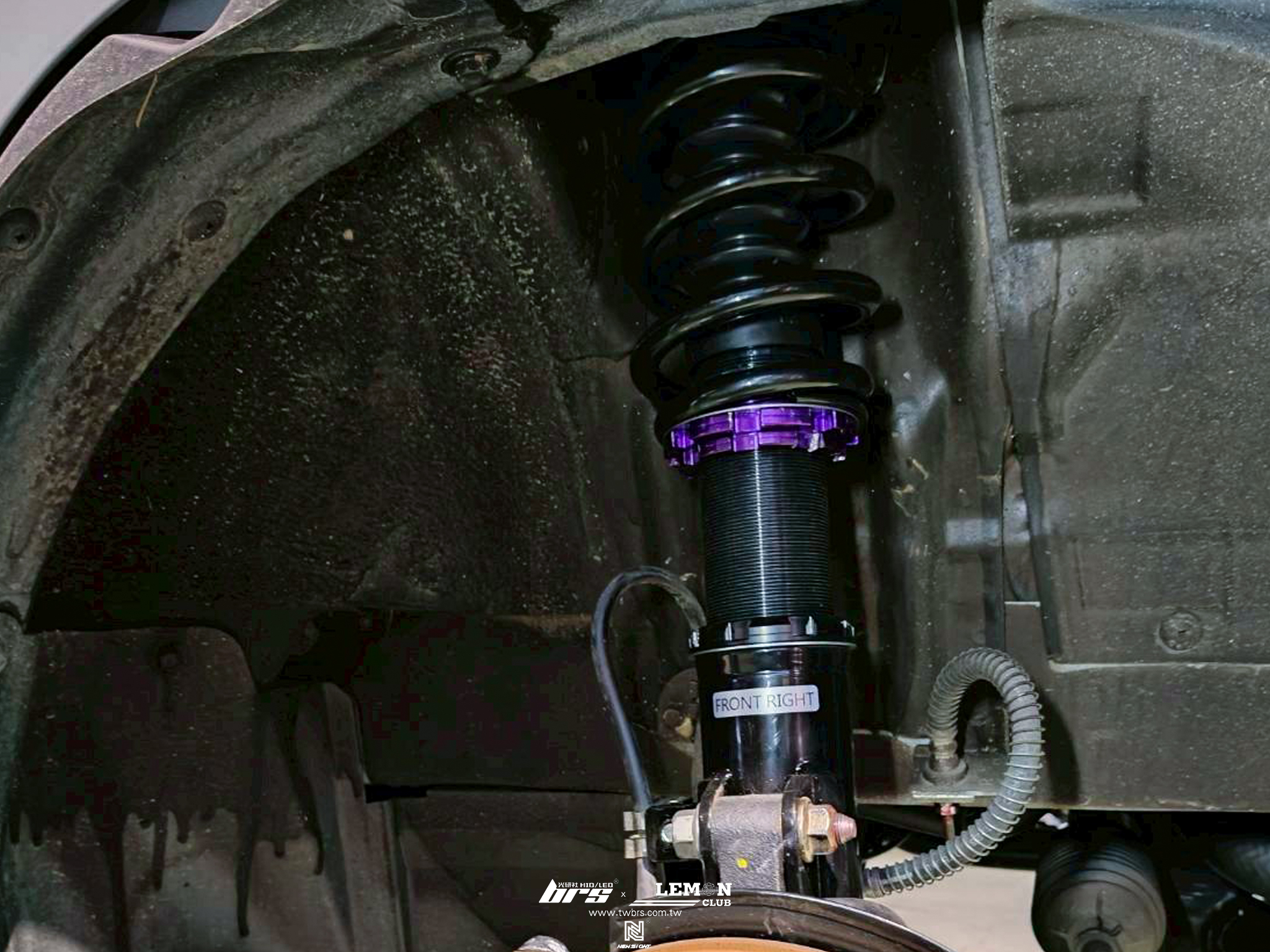 CMC J Space 安裝 D2道路版高低軟硬桶身可調避震器+HUNTER 3D電腦四輪定位