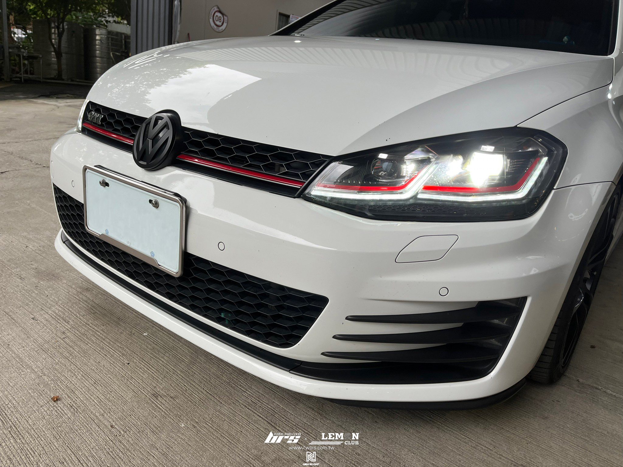 Volkswagen Golf 7 安裝 大燈HIGHLIGHT SS款(高階款) 6500K LED
