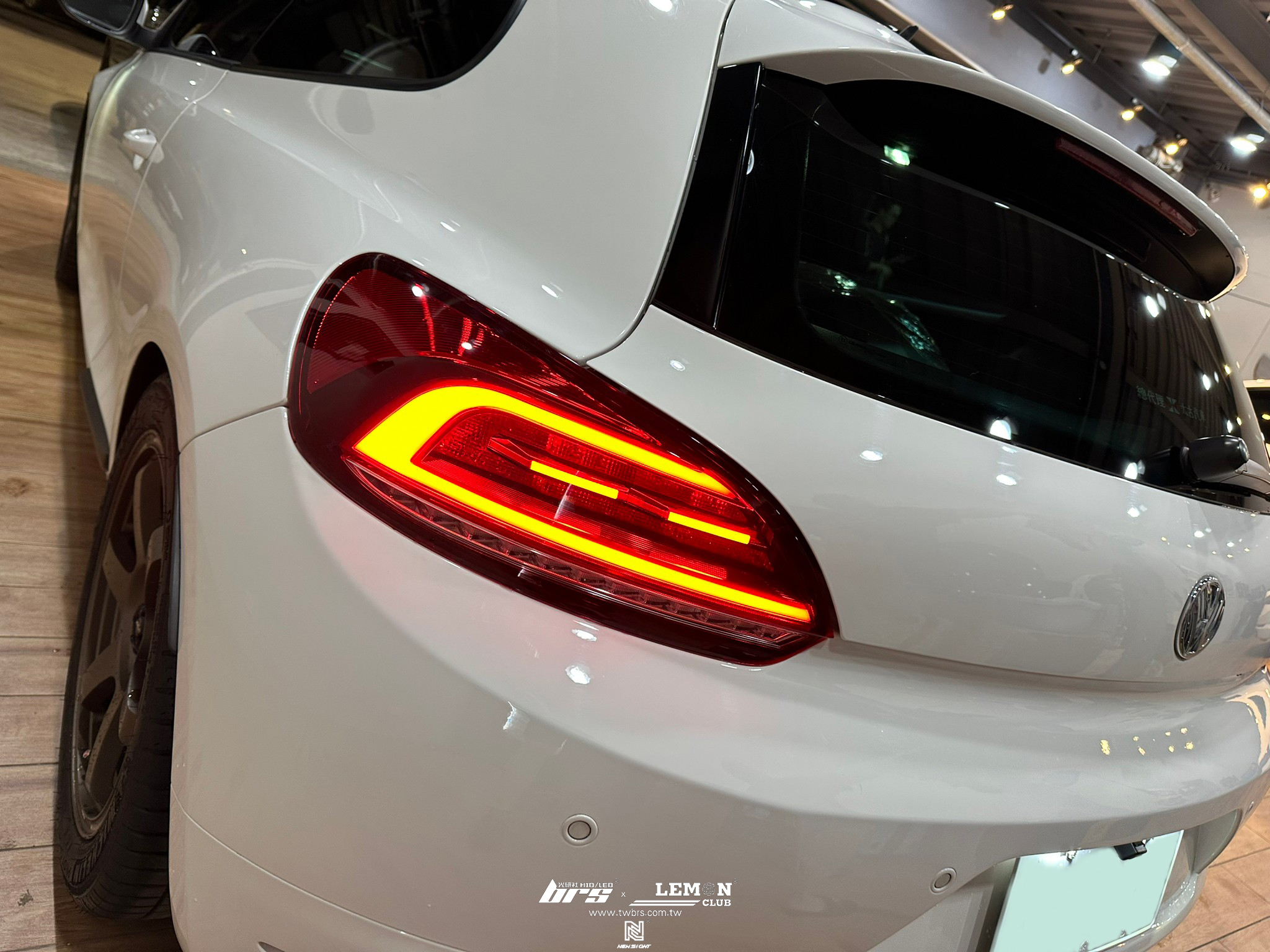 Volkswagen Scirocco 1.4 安裝 LED流水尾燈