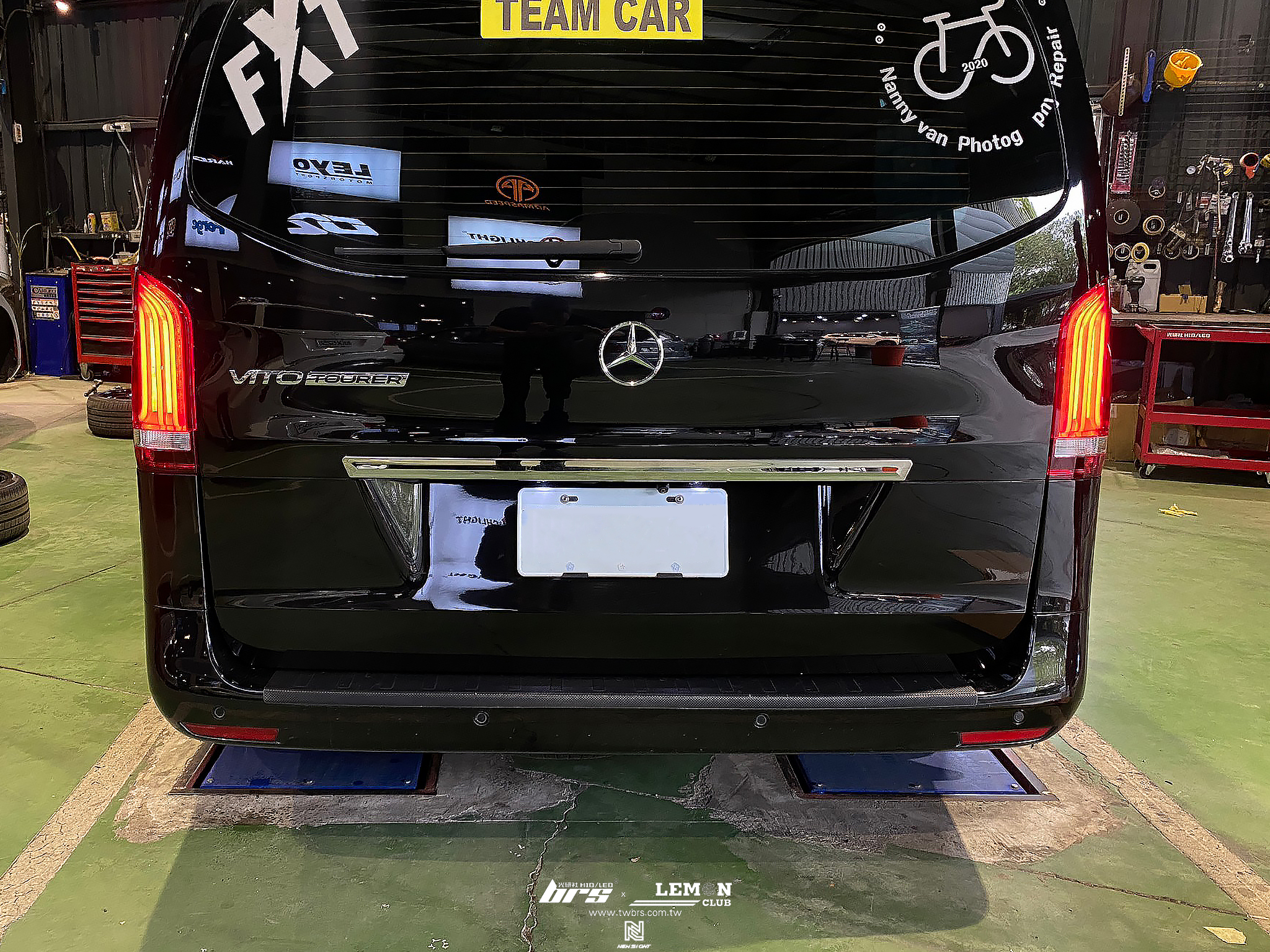 Mercedes Benz Vito 安裝 LED尾燈