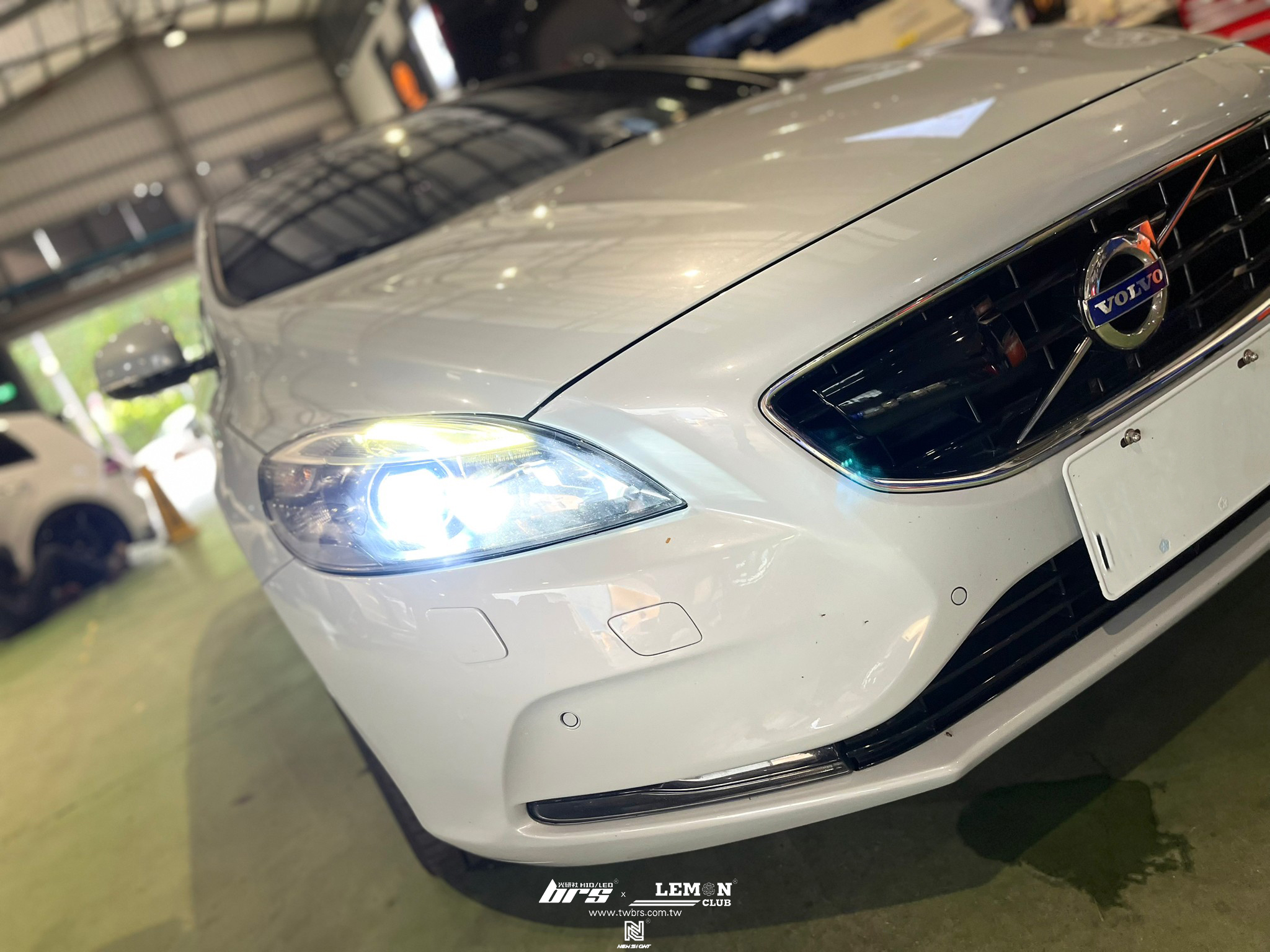 Volvo V40 安裝 大燈HIGHLIGHT SS款(高階款) 6500K LED