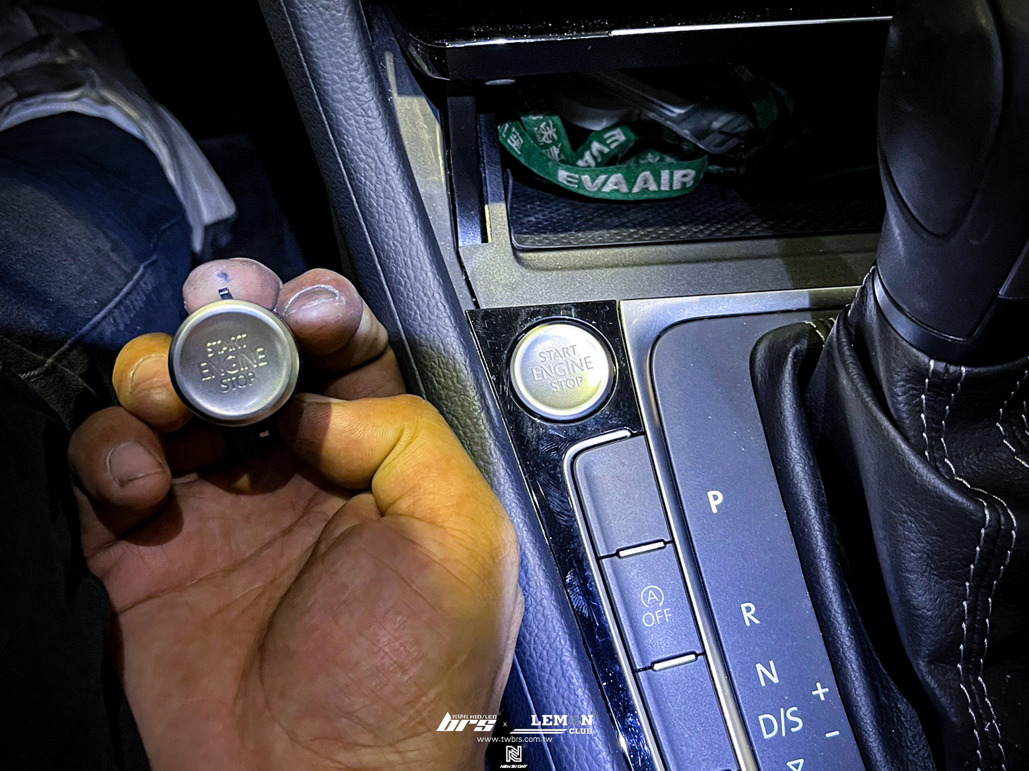 Volkswagen Golf 7.5 Variant 安裝 免鑰匙啟動開關