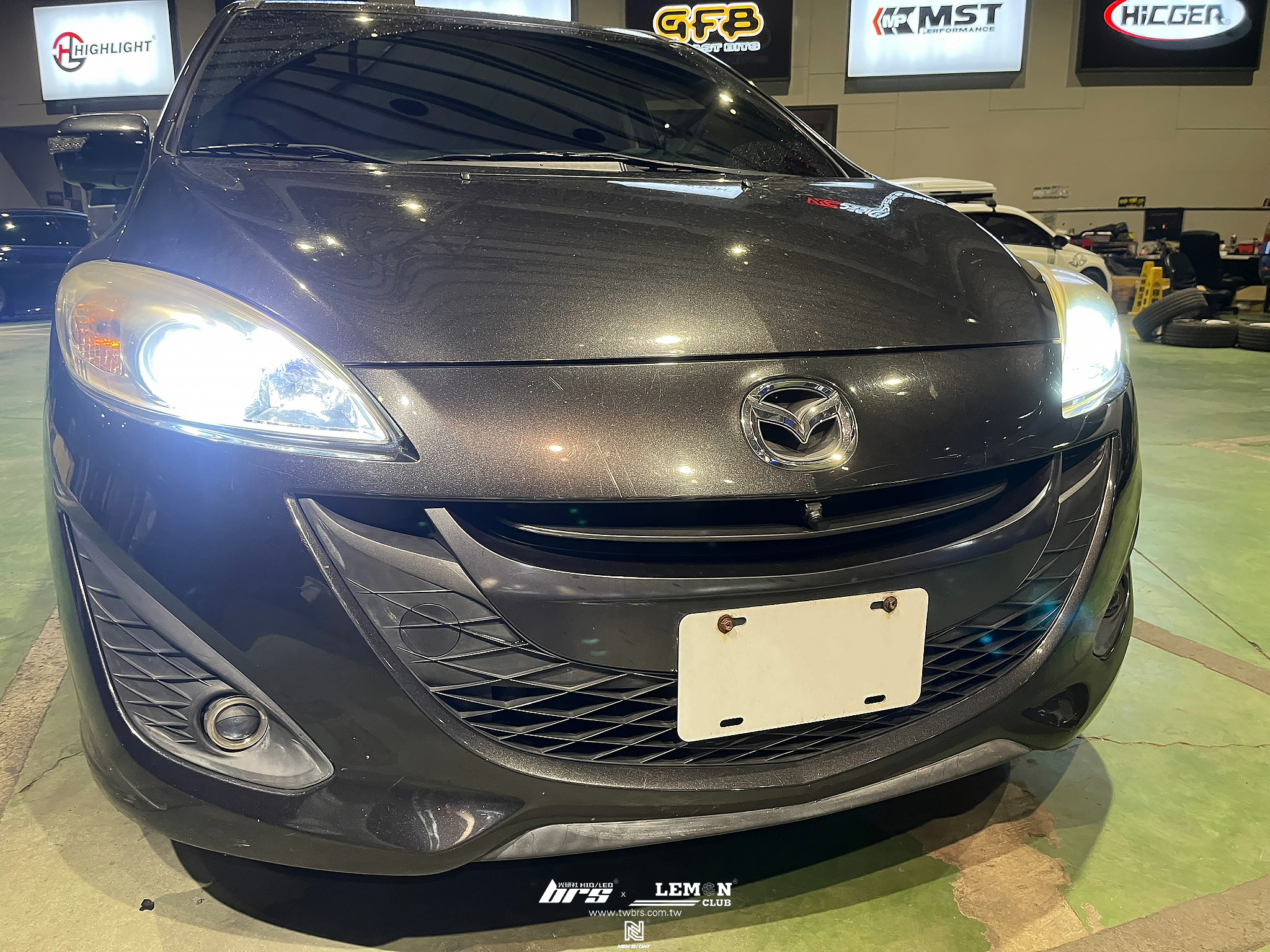 Mazda 5 安裝 Highlight SS款(高階款) 6000K LED