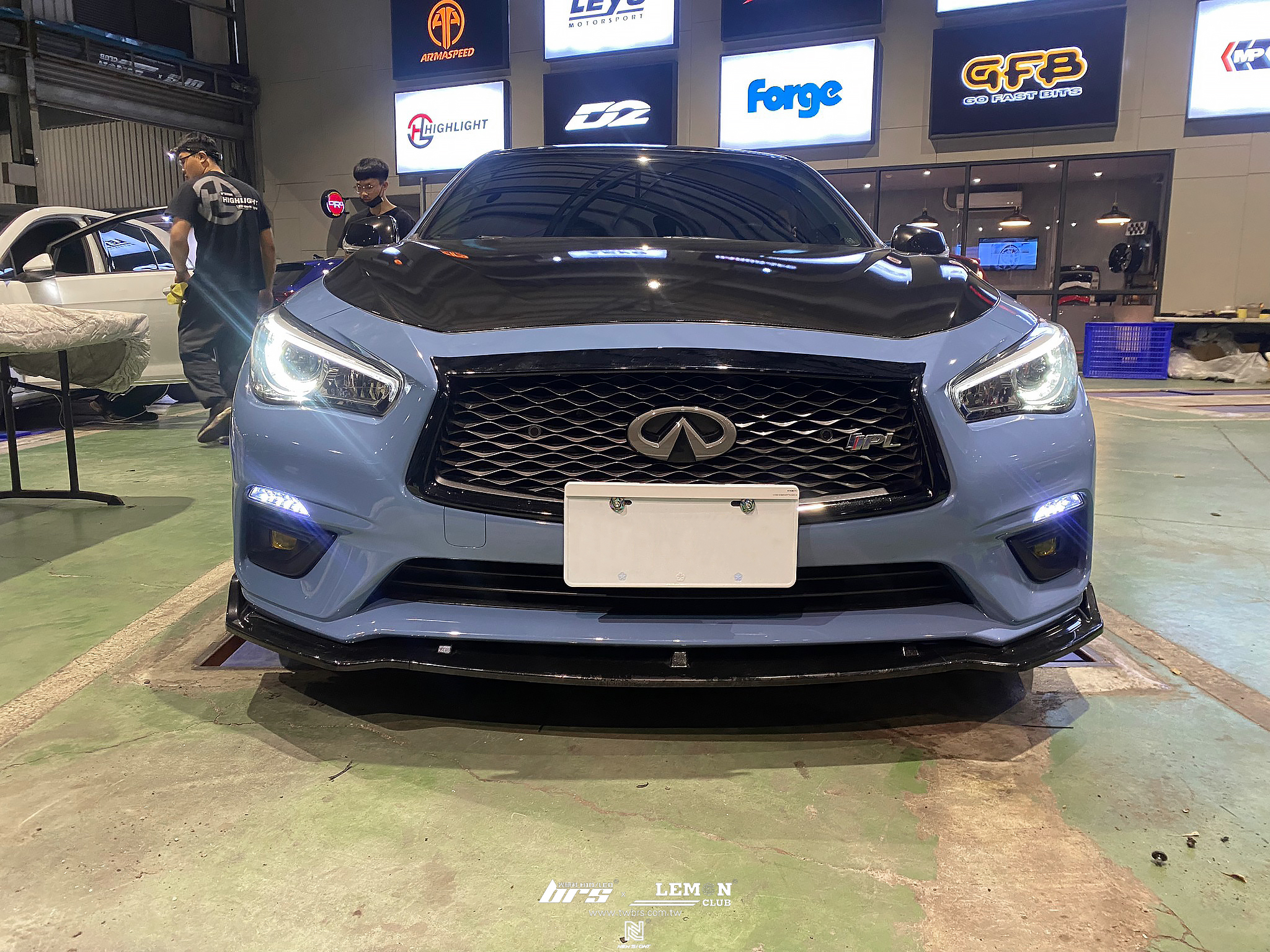 Infiniti Q50 安裝 日行燈