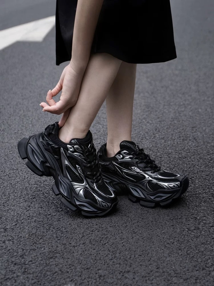 韓國 AL 六公分諜影旋風老爹鞋 (男女)4