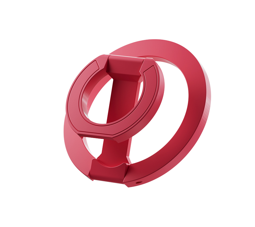 雙軸雙磁吸Z型鋅合金手機指環支架7