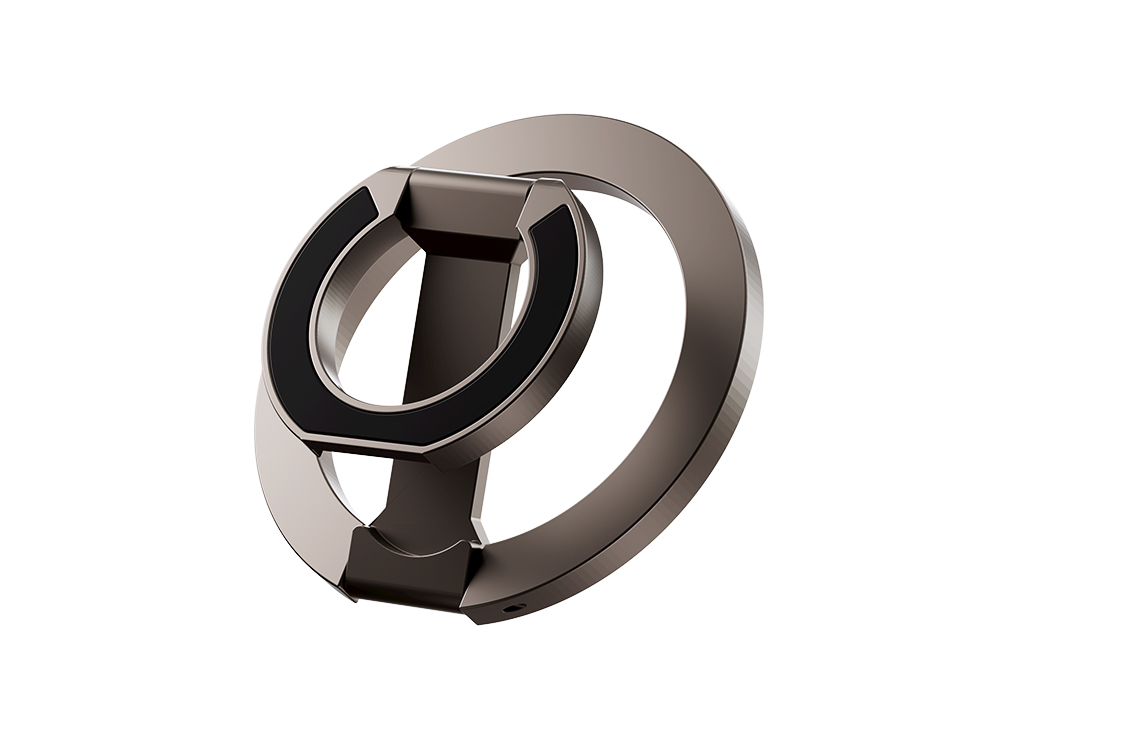 雙軸雙磁吸Z型鋅合金手機指環支架12