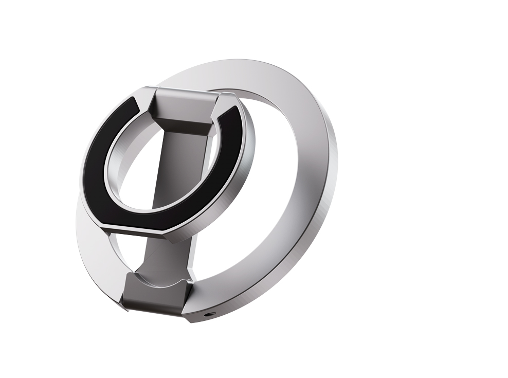 雙軸雙磁吸Z型鋅合金手機指環支架11