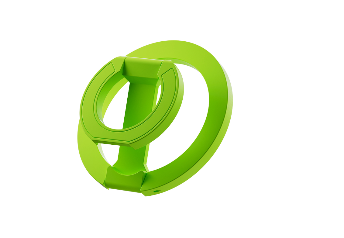 雙軸雙磁吸Z型鋅合金手機指環支架6