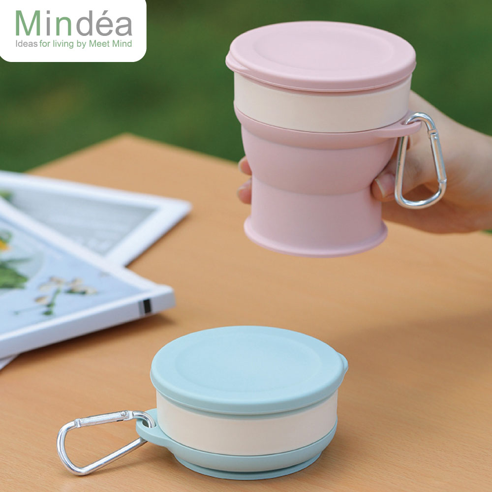 Mindéa 食品級矽膠摺疊杯 250ml/350ml2