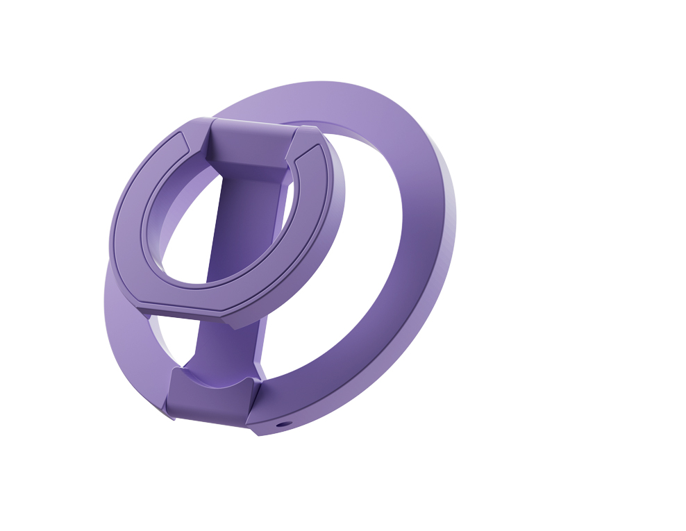 雙軸雙磁吸Z型鋅合金手機指環支架8