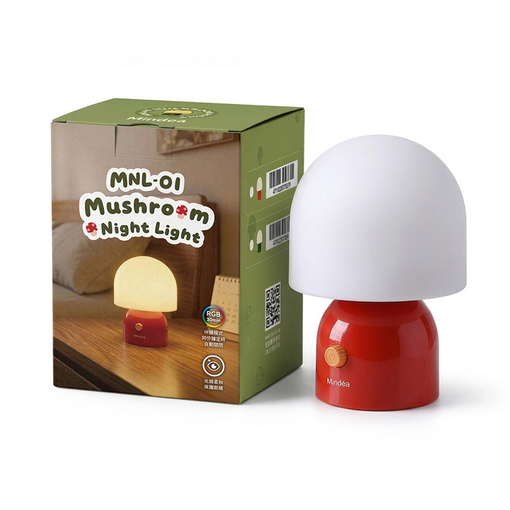 Mindéa 拍拍感應蘑菇氛圍小夜燈2