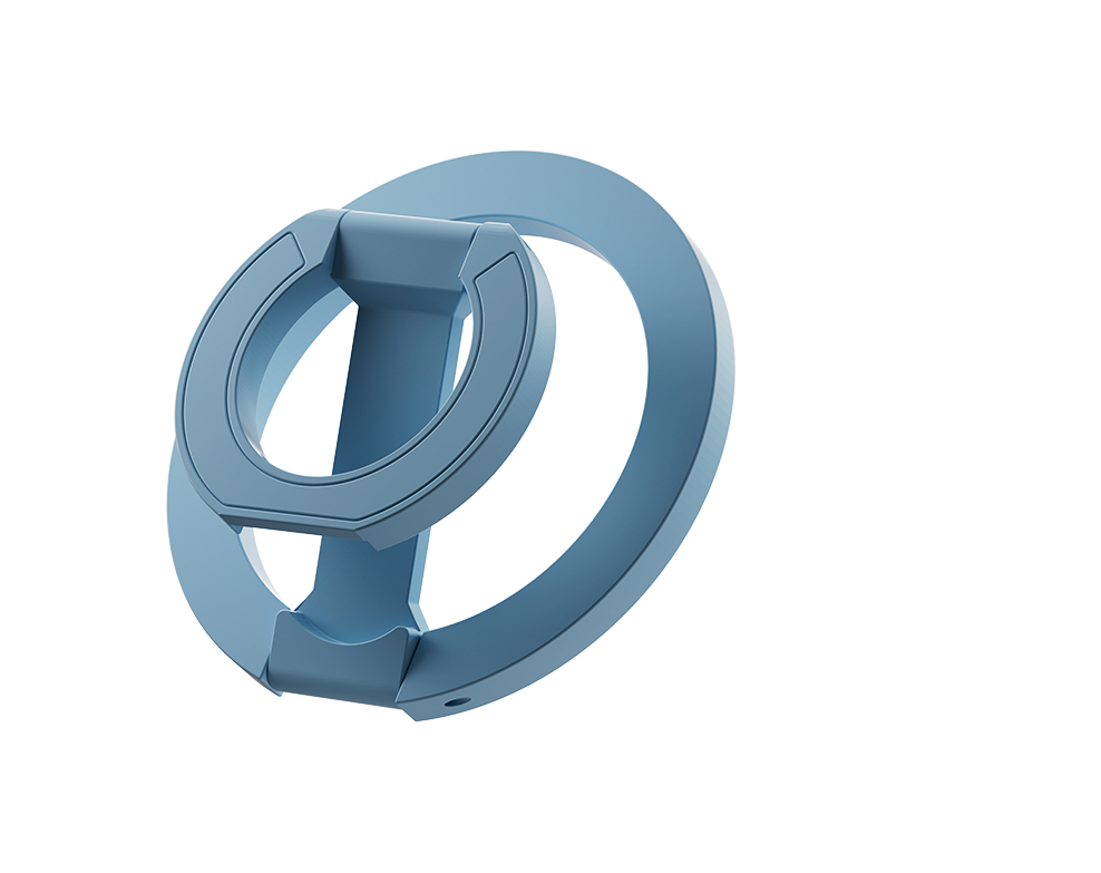 雙軸雙磁吸Z型鋅合金手機指環支架5