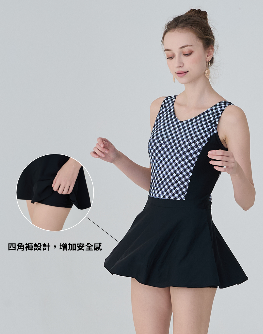 Haolang 連身裙泳衣