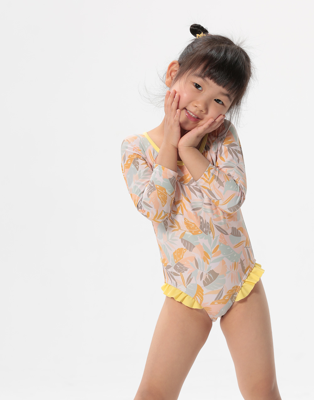 Haolang 女童防曬泳衣