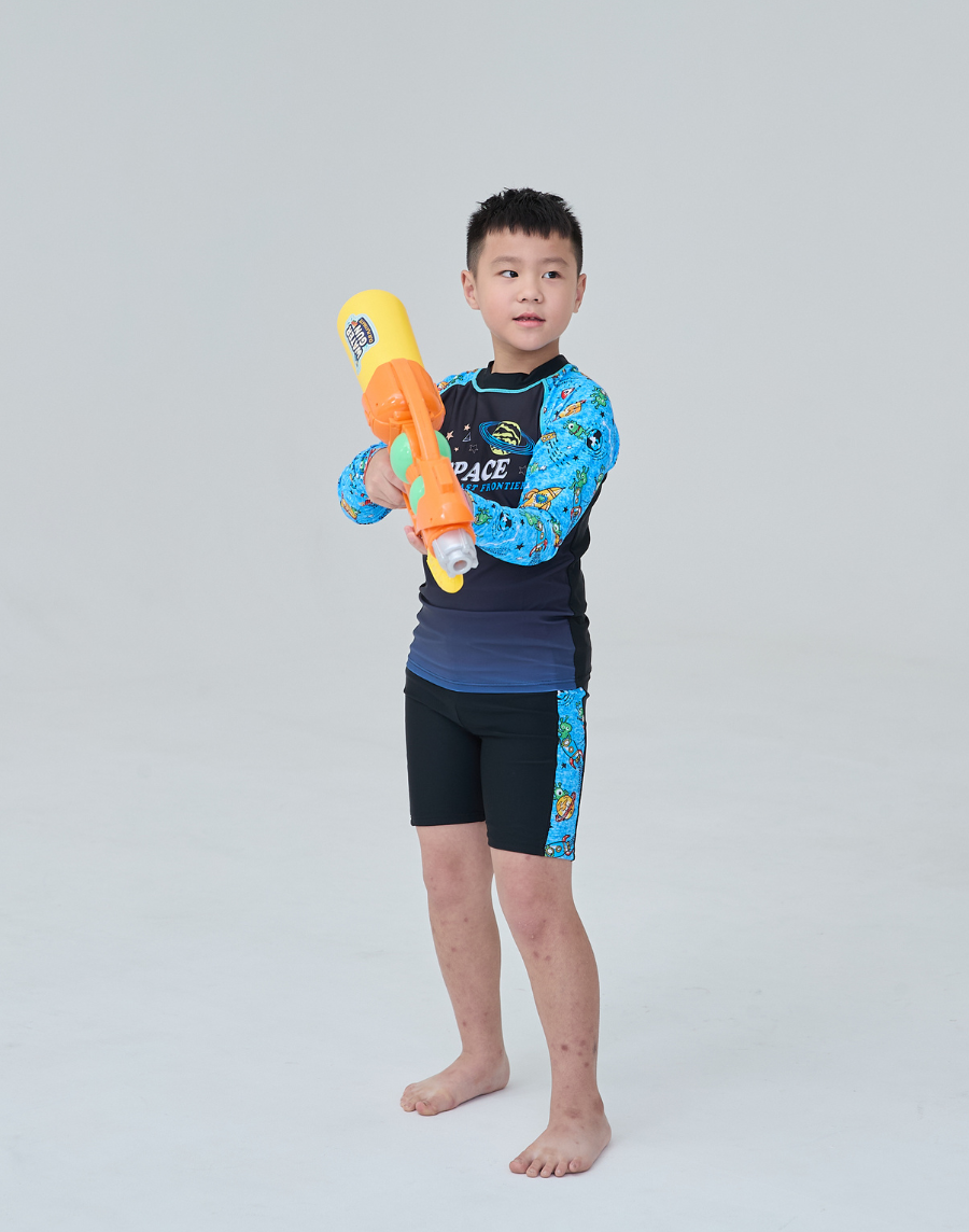 Haolang 男童長袖泳衣