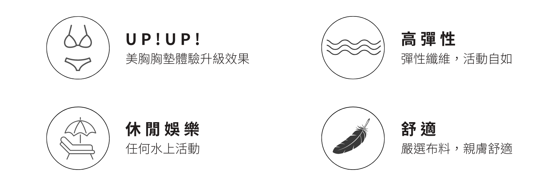 Haolang 美胸比基尼特色