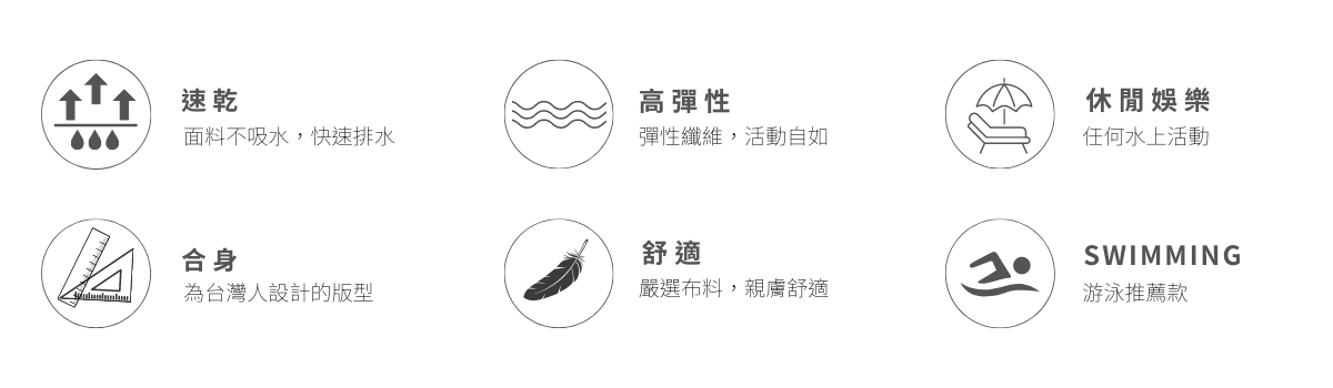 Haolang 游泳泳衣特色