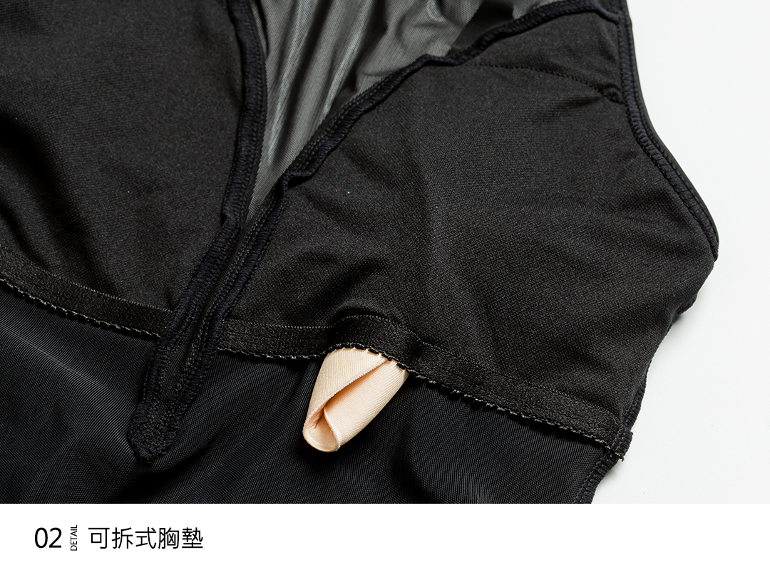 Haolang 連身三角-10007-1.jpg Haolang 連身泳衣- 可拆式胸墊